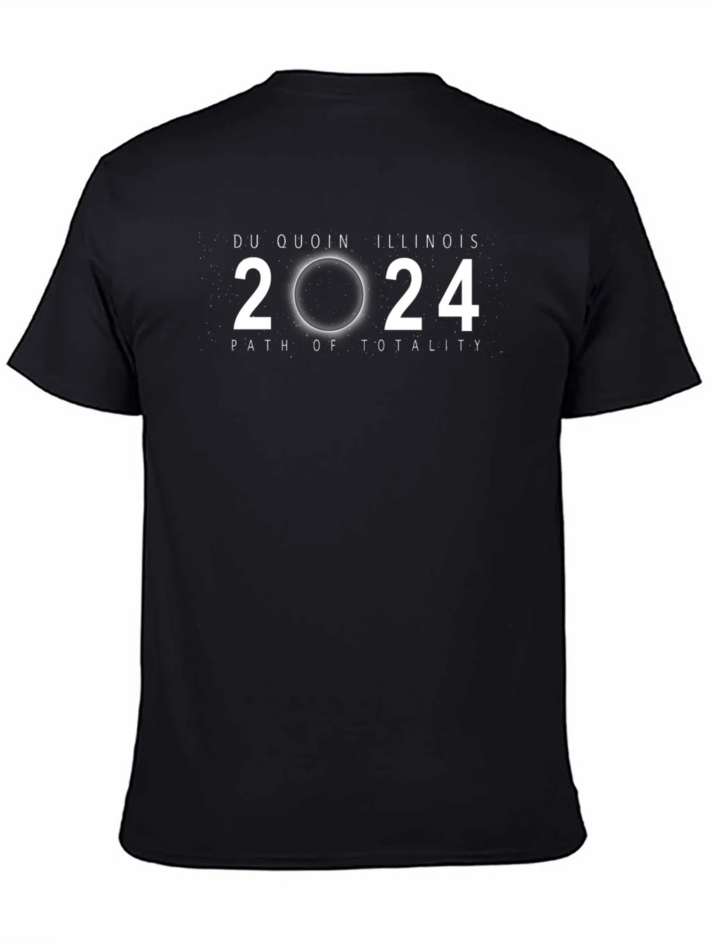 Du Quoin Illinois 2024 Path of Totality T-Shirt