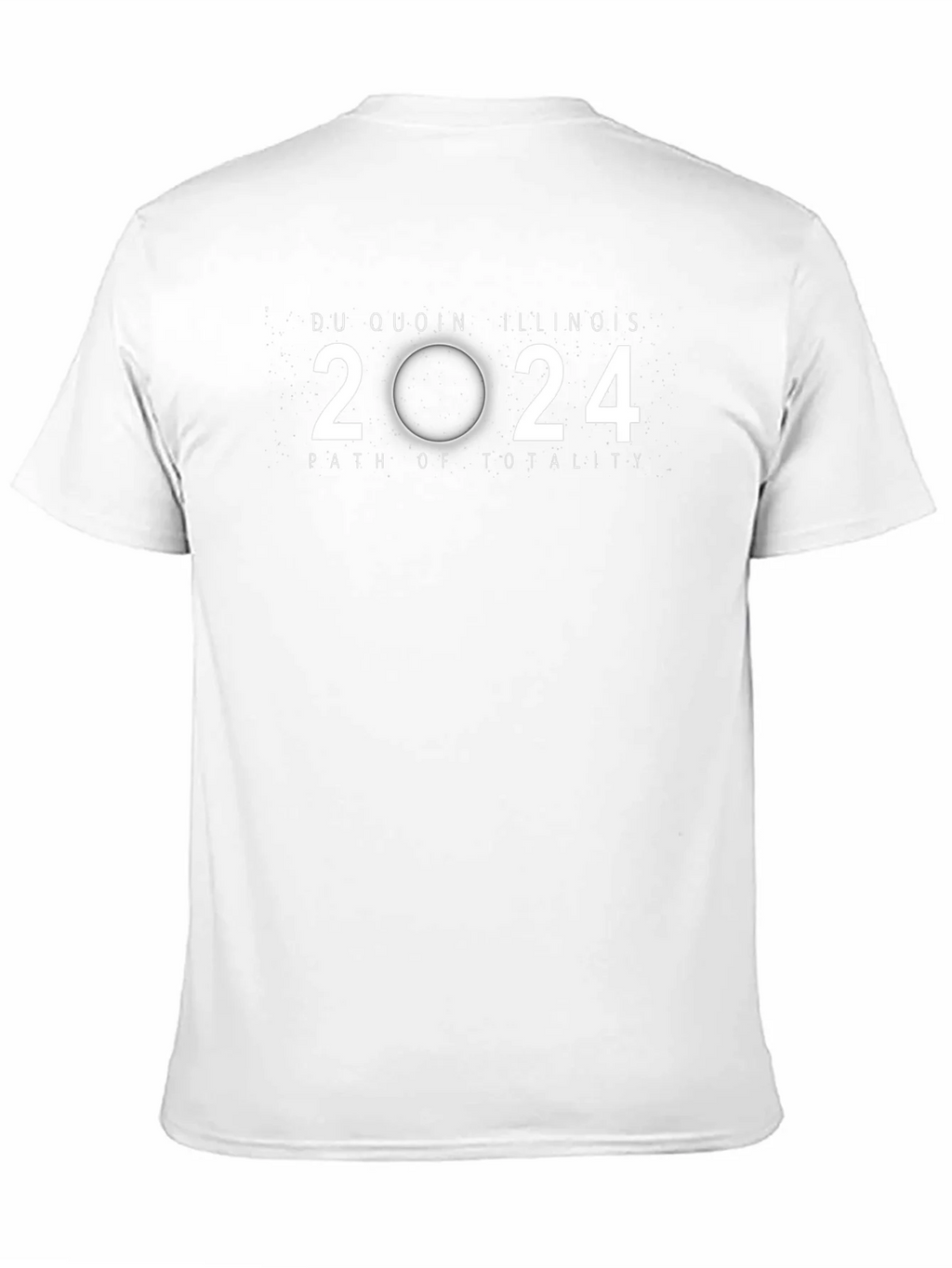 Du Quoin Illinois 2024 Path of Totality T-Shirt