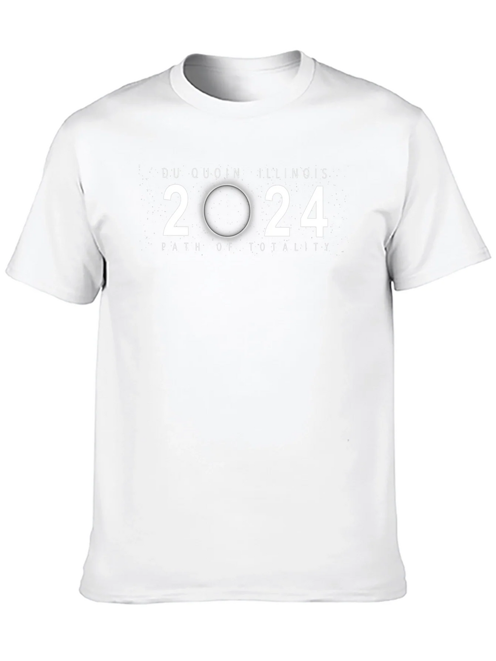 Du Quoin Illinois 2024 Path of Totality T-Shirt