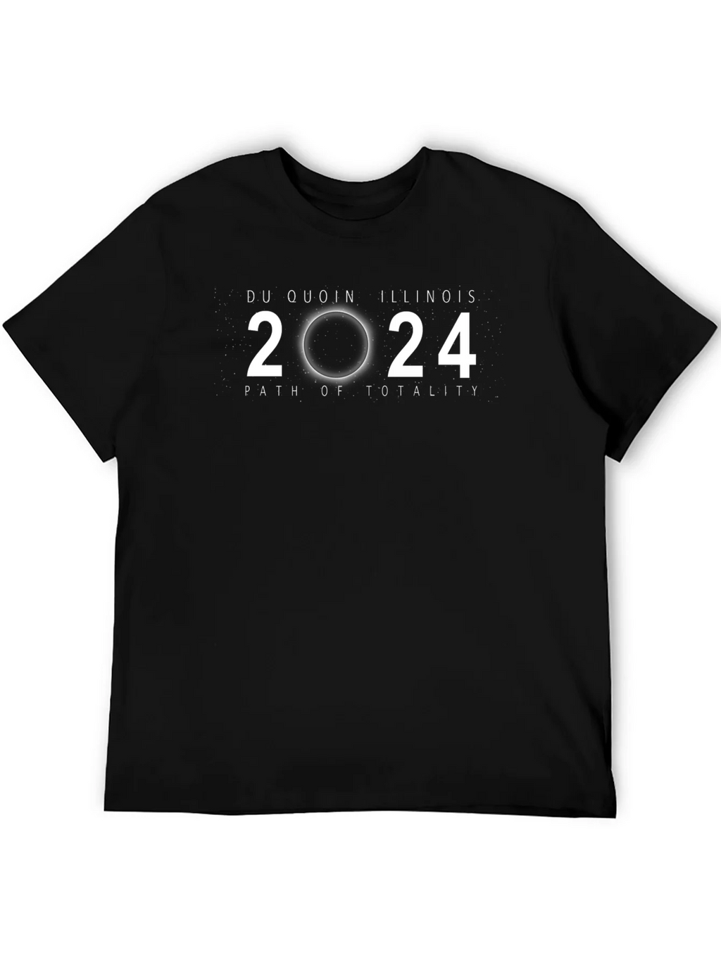Du Quoin Illinois 2024 Path of Totality T-Shirt