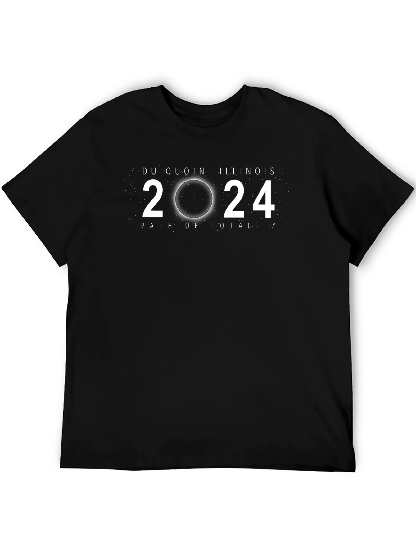 Du Quoin Illinois 2024 Path of Totality T-Shirt
