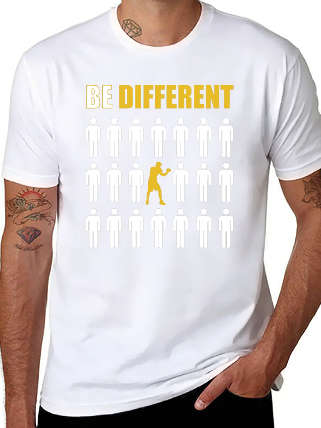 Be Different Graphic T-Shirt - Unique Design