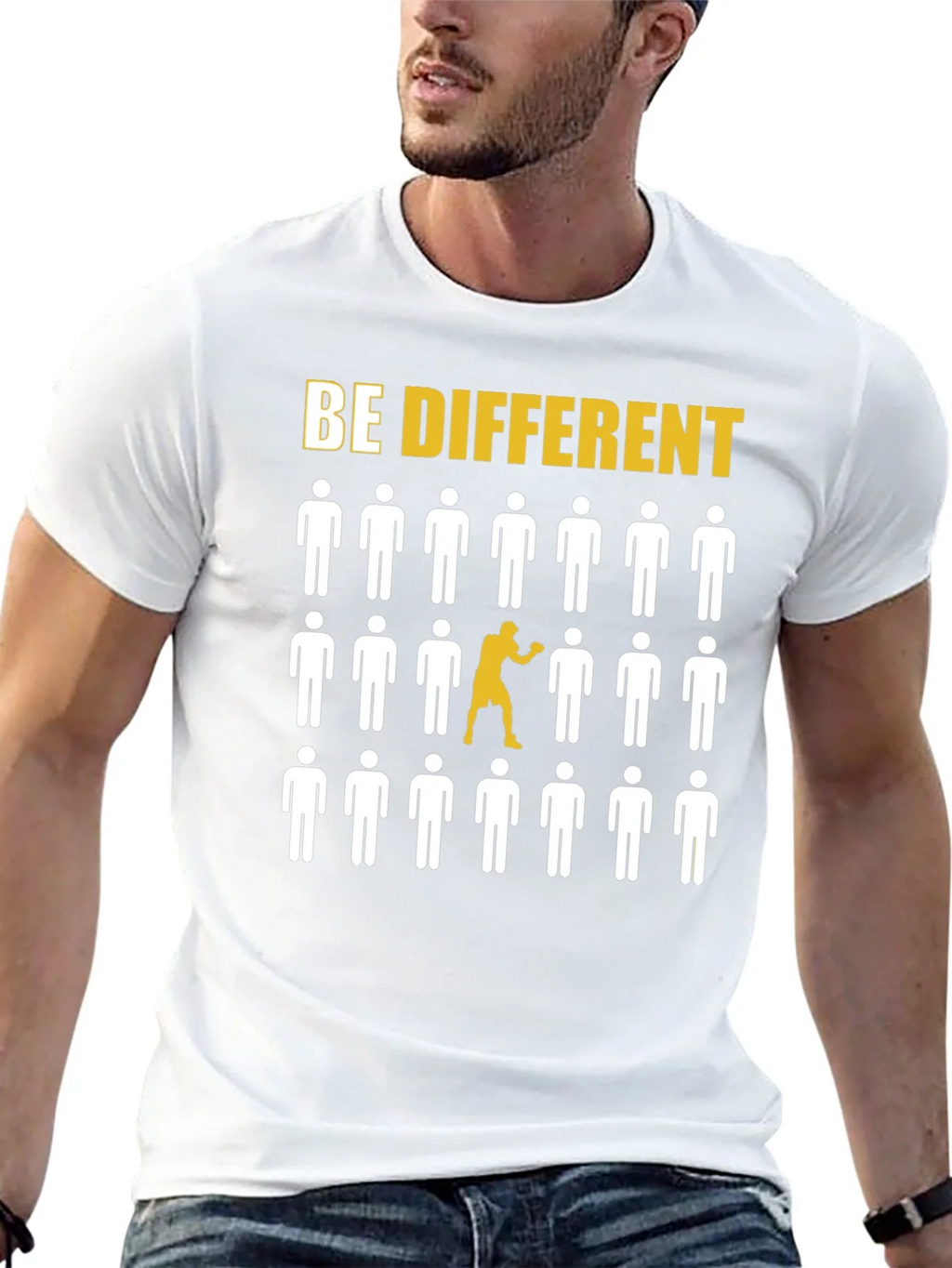 Be Different Graphic T-Shirt - Unique Design