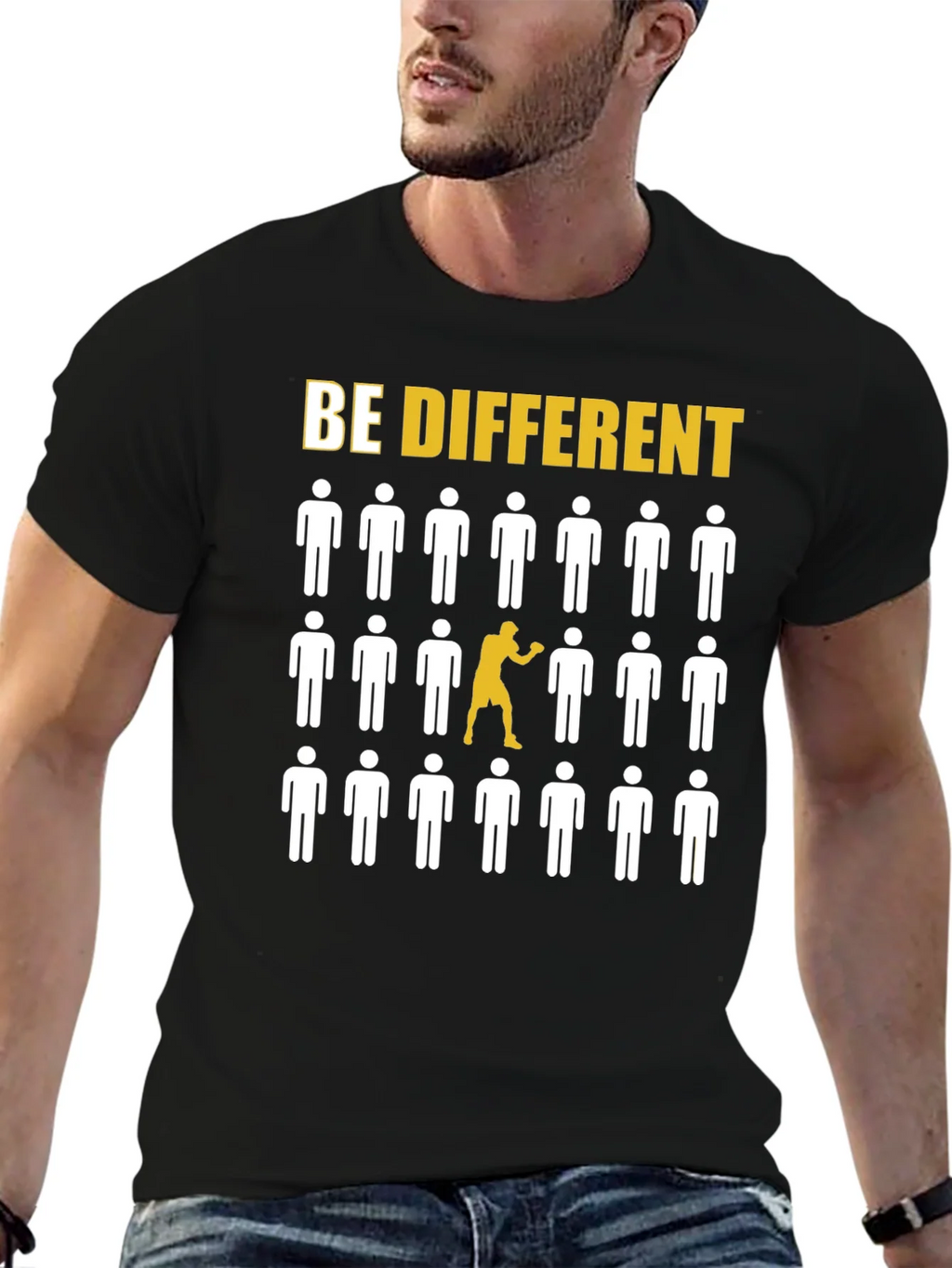 Be Different Graphic T-Shirt - Unique Design