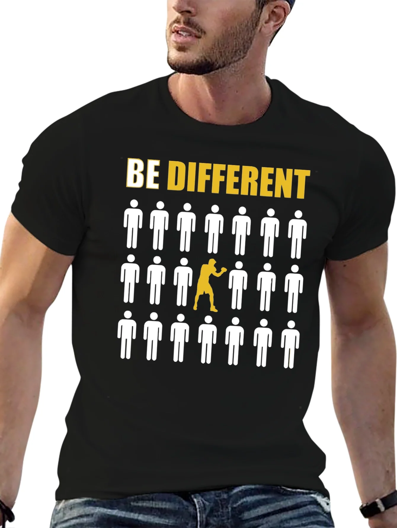 Be Different Graphic T-Shirt - Unique Design