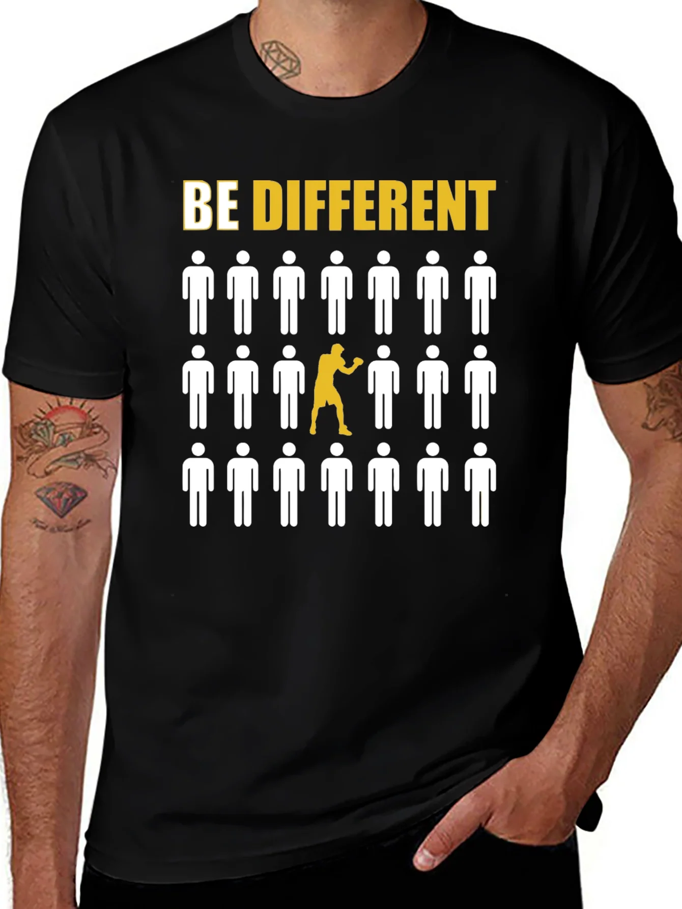 Be Different Graphic T-Shirt - Unique Design
