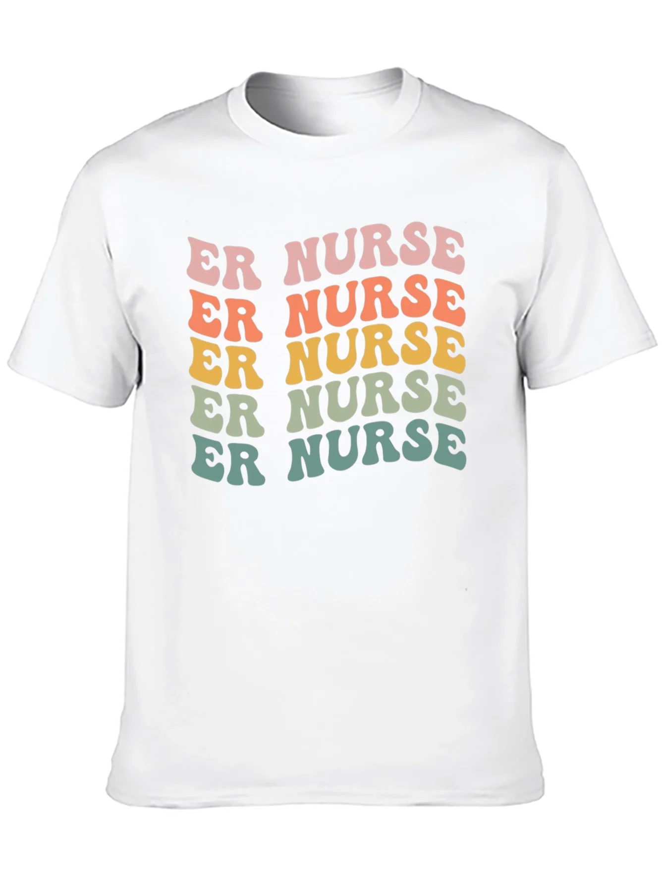 Retro ER Nurse T-Shirt - Vintage Style
