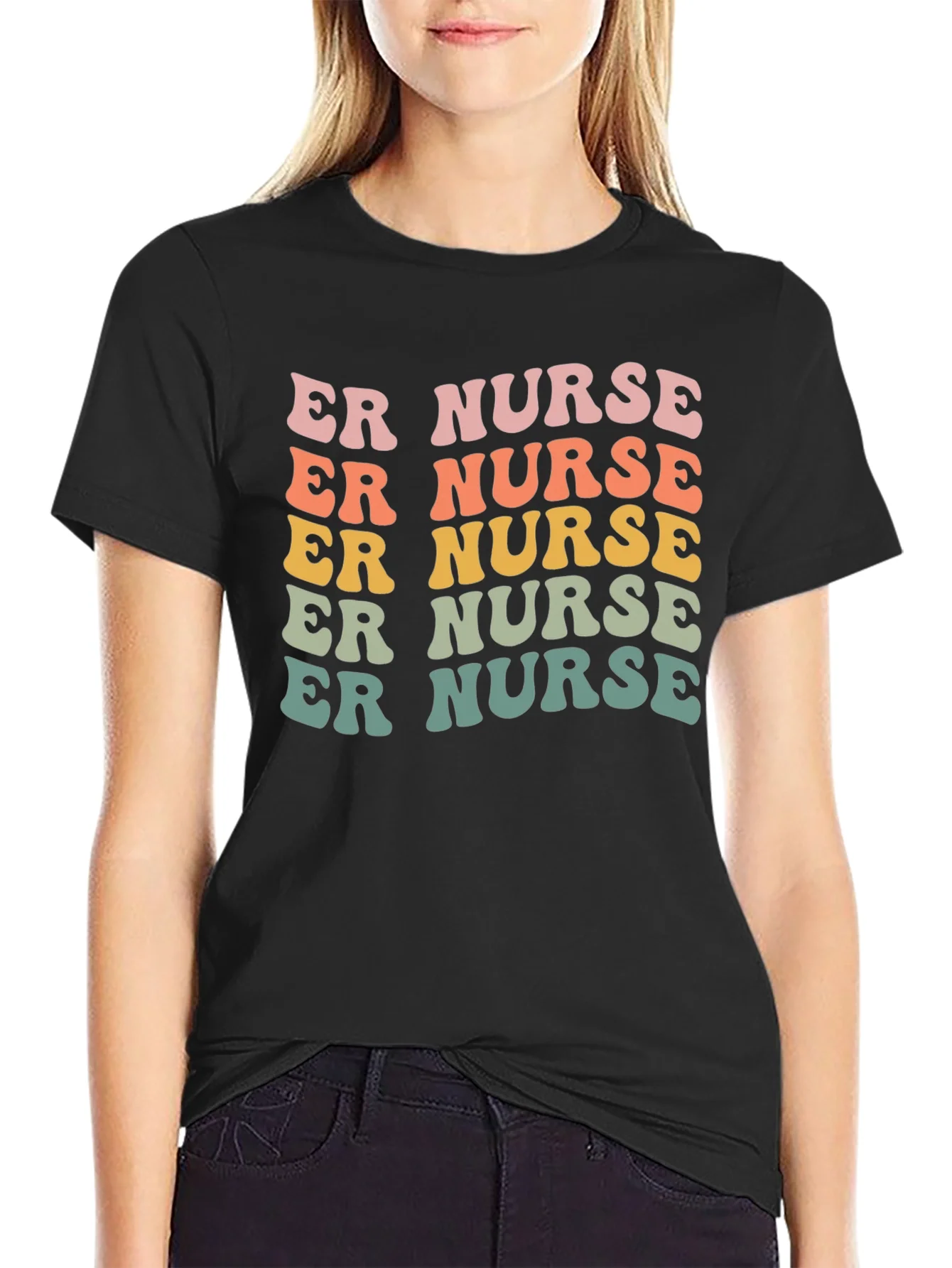 Retro ER Nurse T-Shirt - Vintage Style