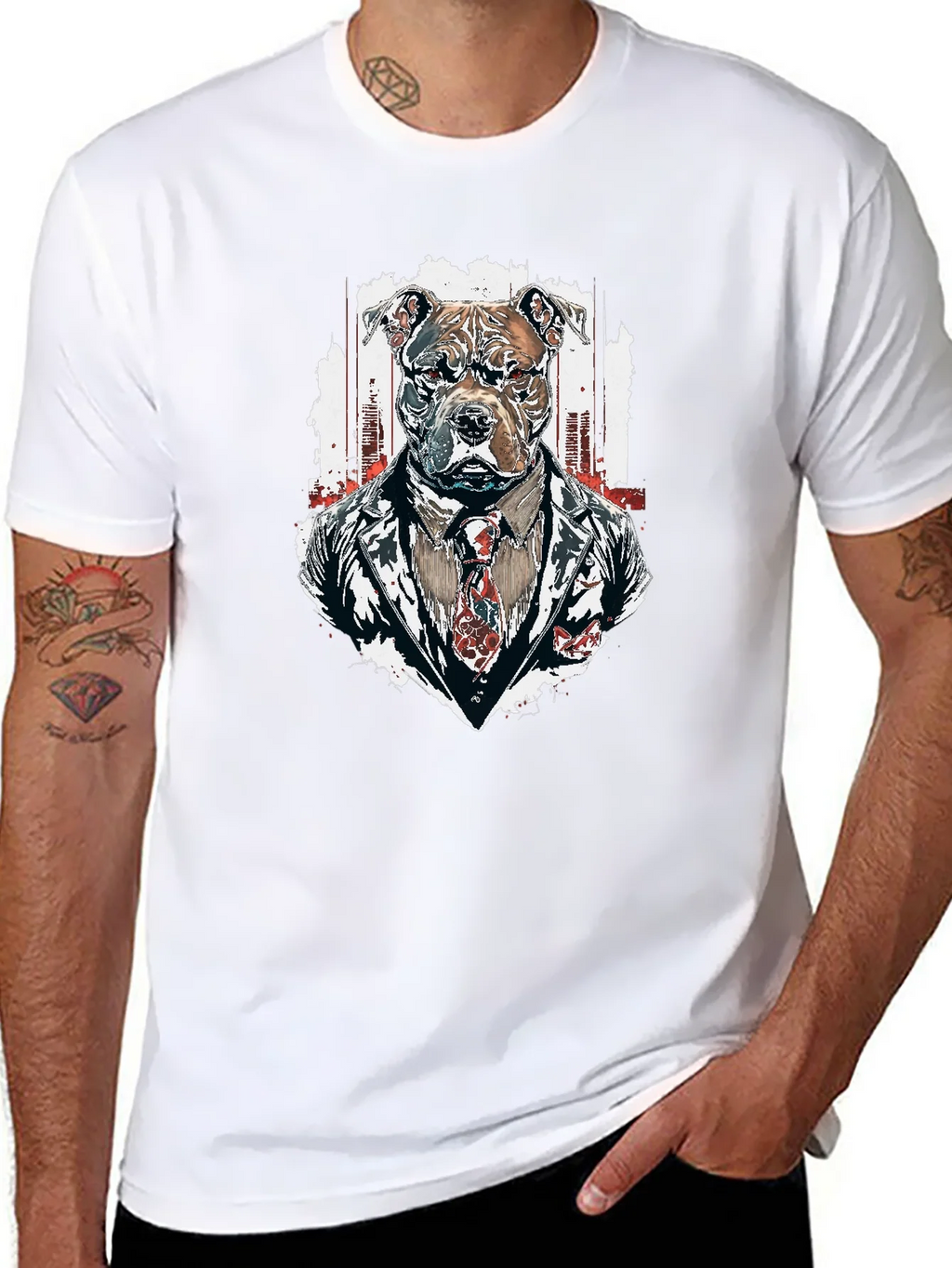 Pitbull Boss Black T-Shirt - Urban Cool