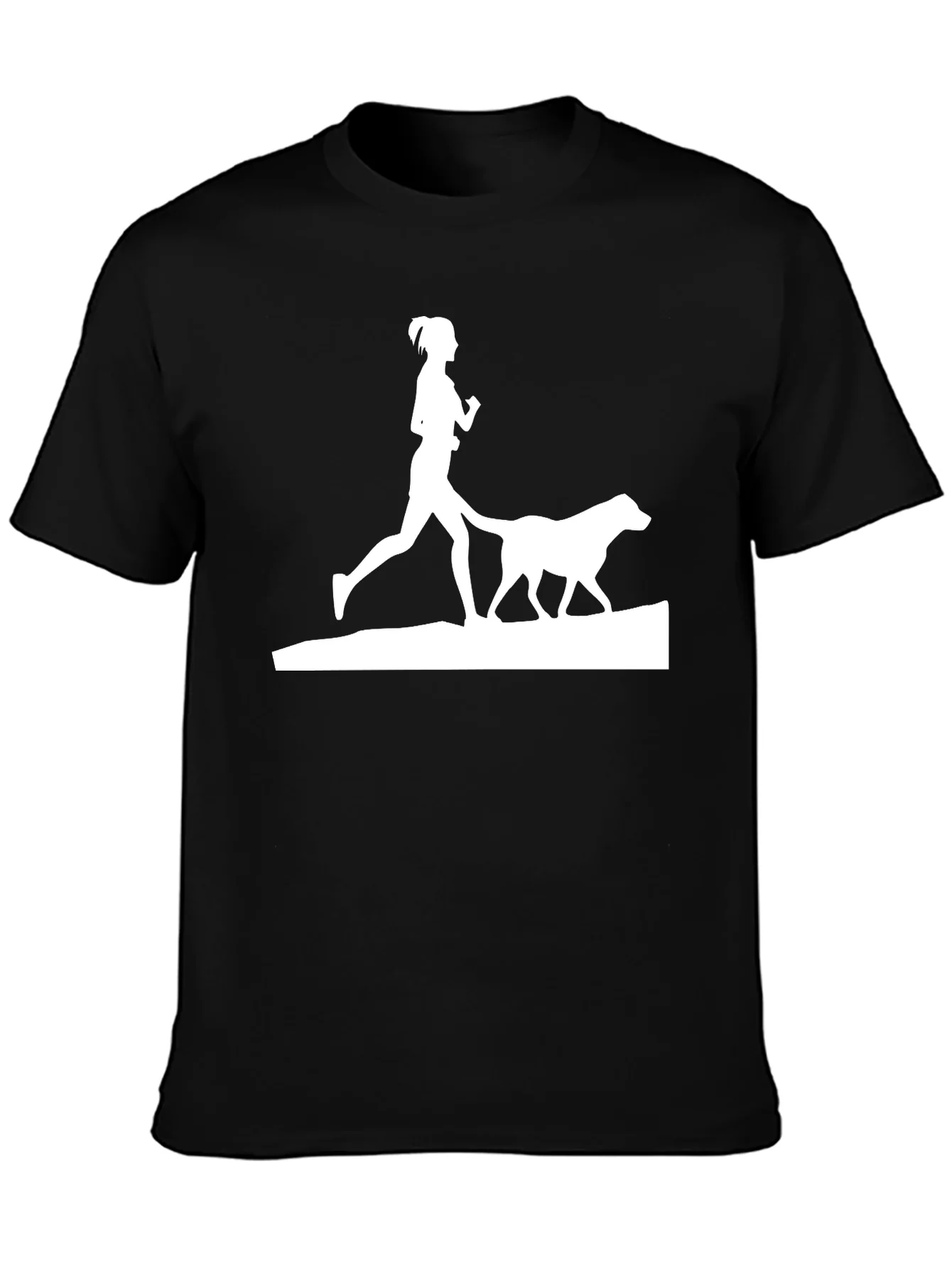 Dog Walking T-Shirt - Run With Your Best Friend