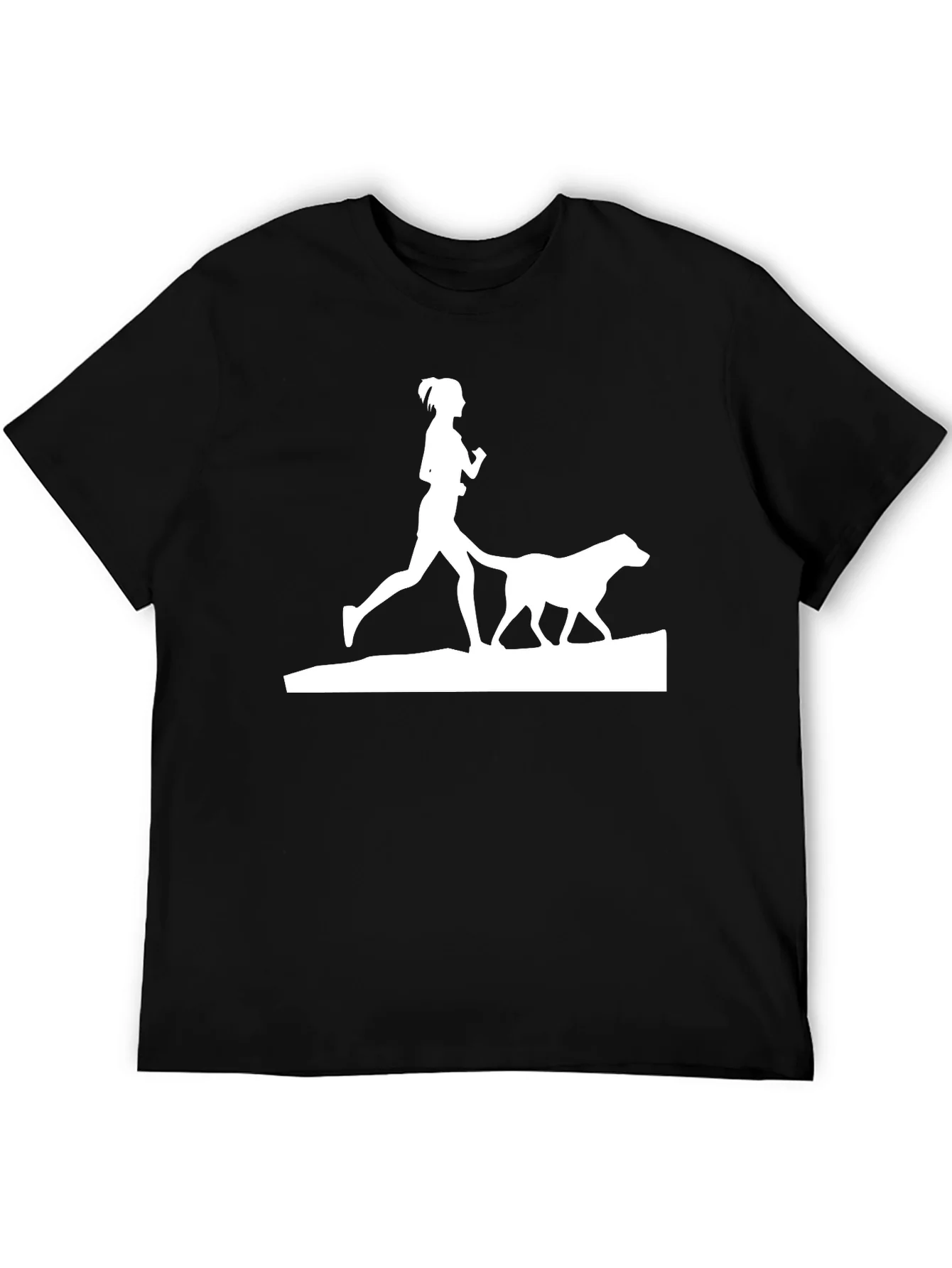 Dog Walking T-Shirt - Run With Your Best Friend