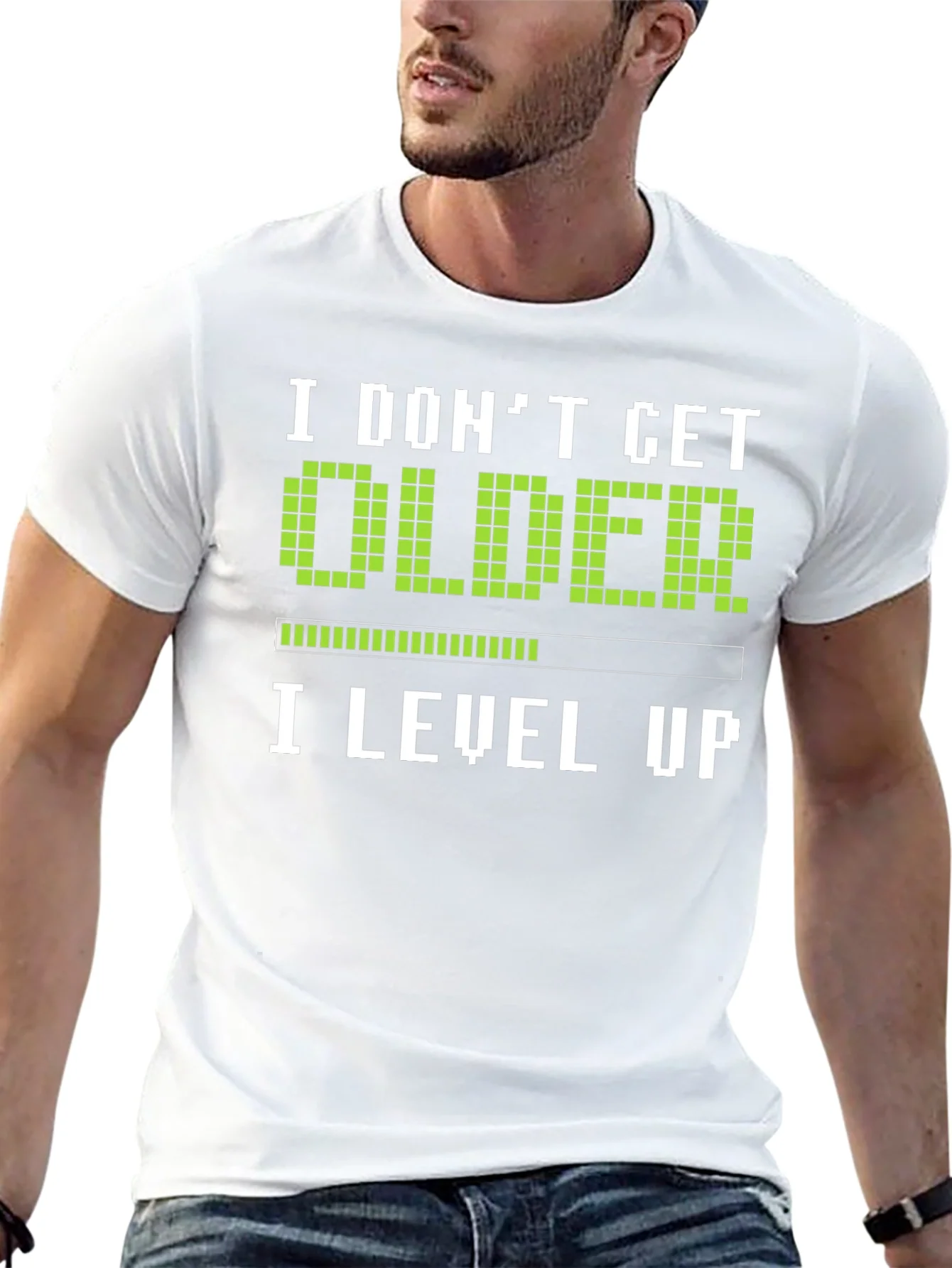I Level Up Gamer T-Shirt - Birthday Gift