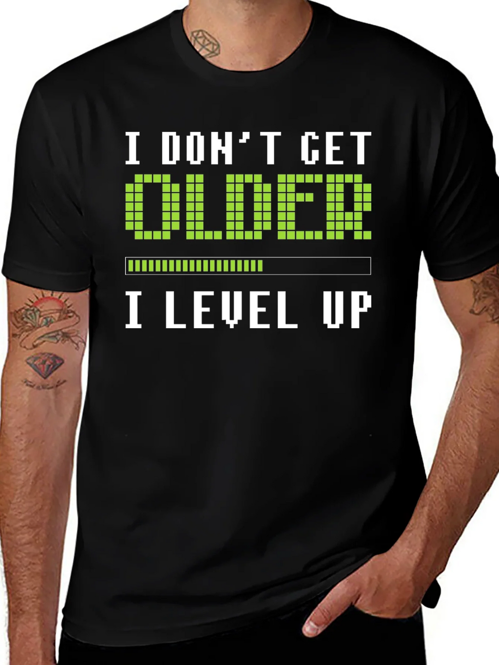 I Level Up Gamer T-Shirt - Birthday Gift