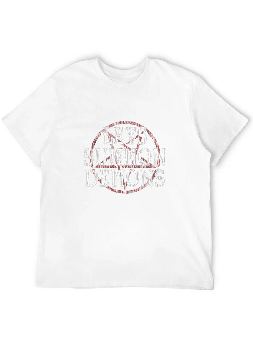 Lets Summon Demons Graphic Tee - Black Cotton T-Shirt