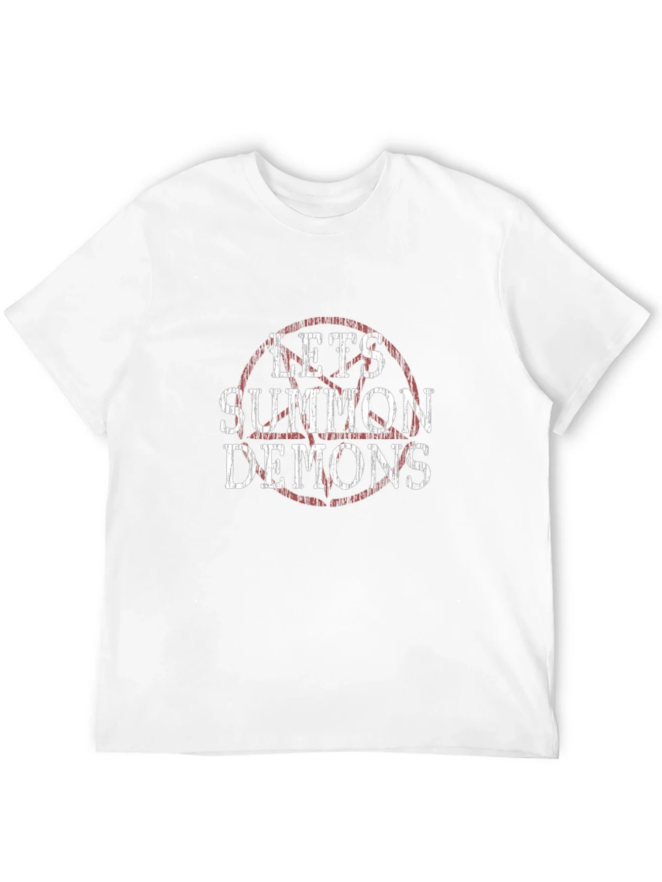 Lets Summon Demons Graphic Tee - Black Cotton T-Shirt