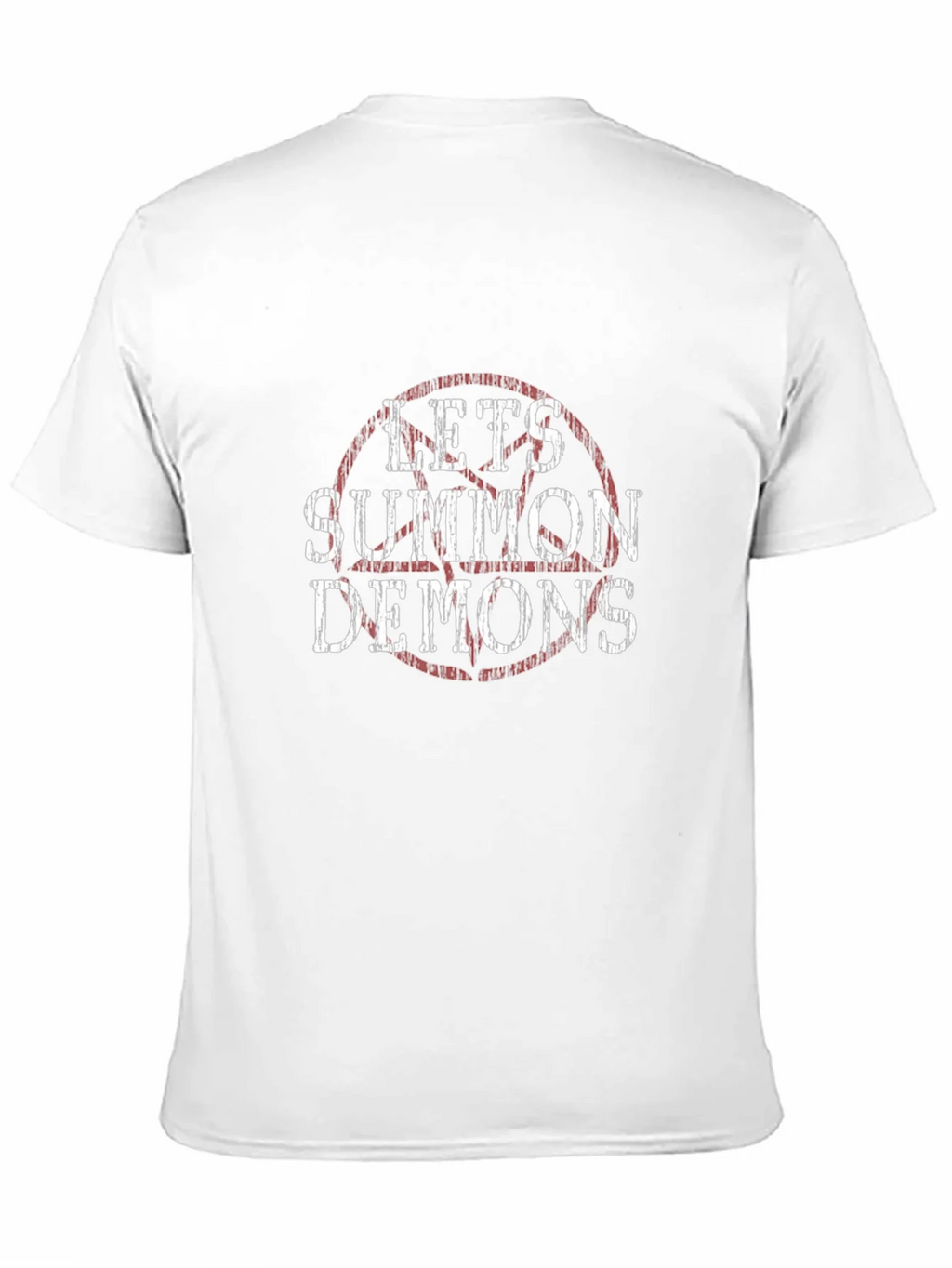 Lets Summon Demons Graphic Tee - Black Cotton T-Shirt