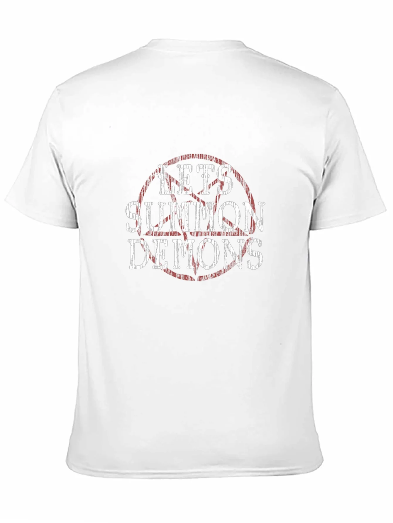 Lets Summon Demons Graphic Tee - Black Cotton T-Shirt