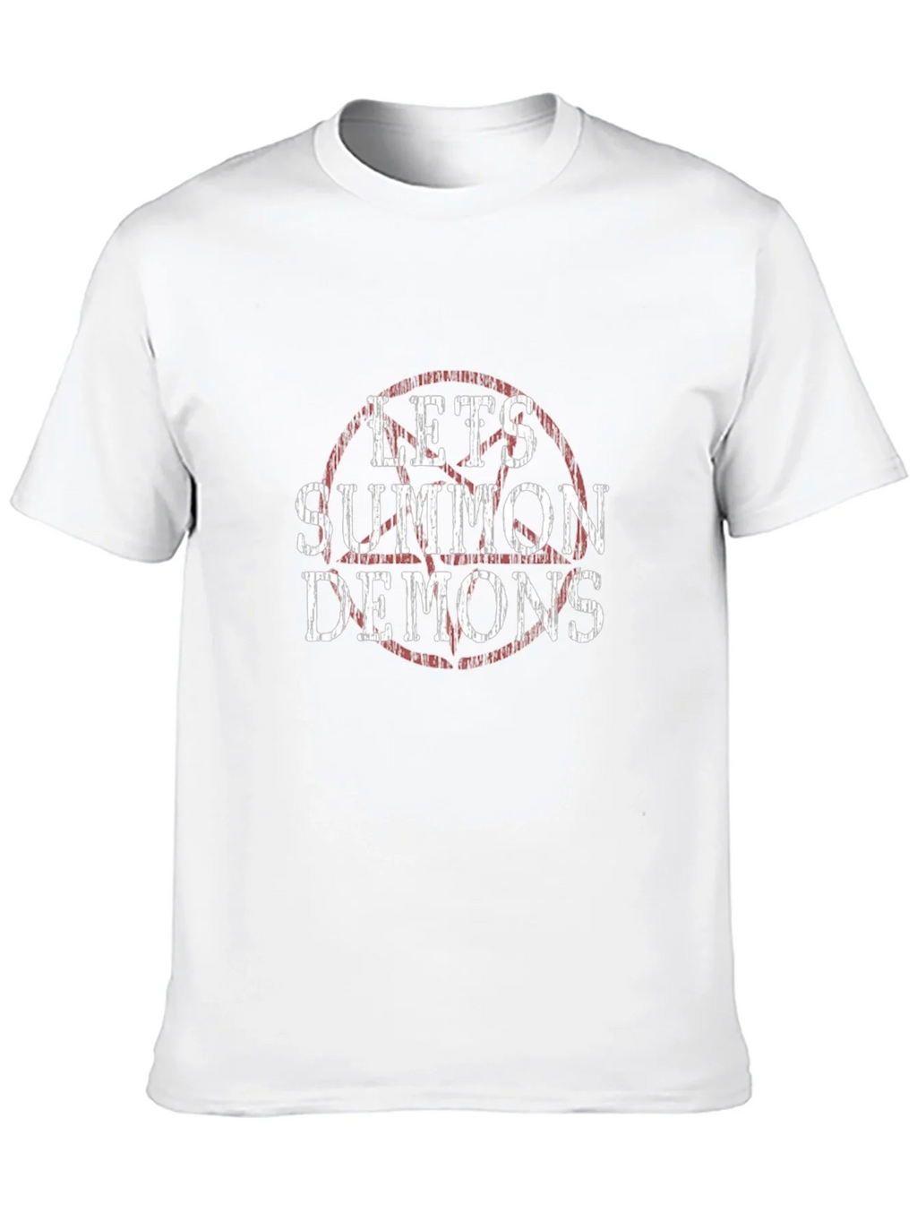 Lets Summon Demons Graphic Tee - Black Cotton T-Shirt