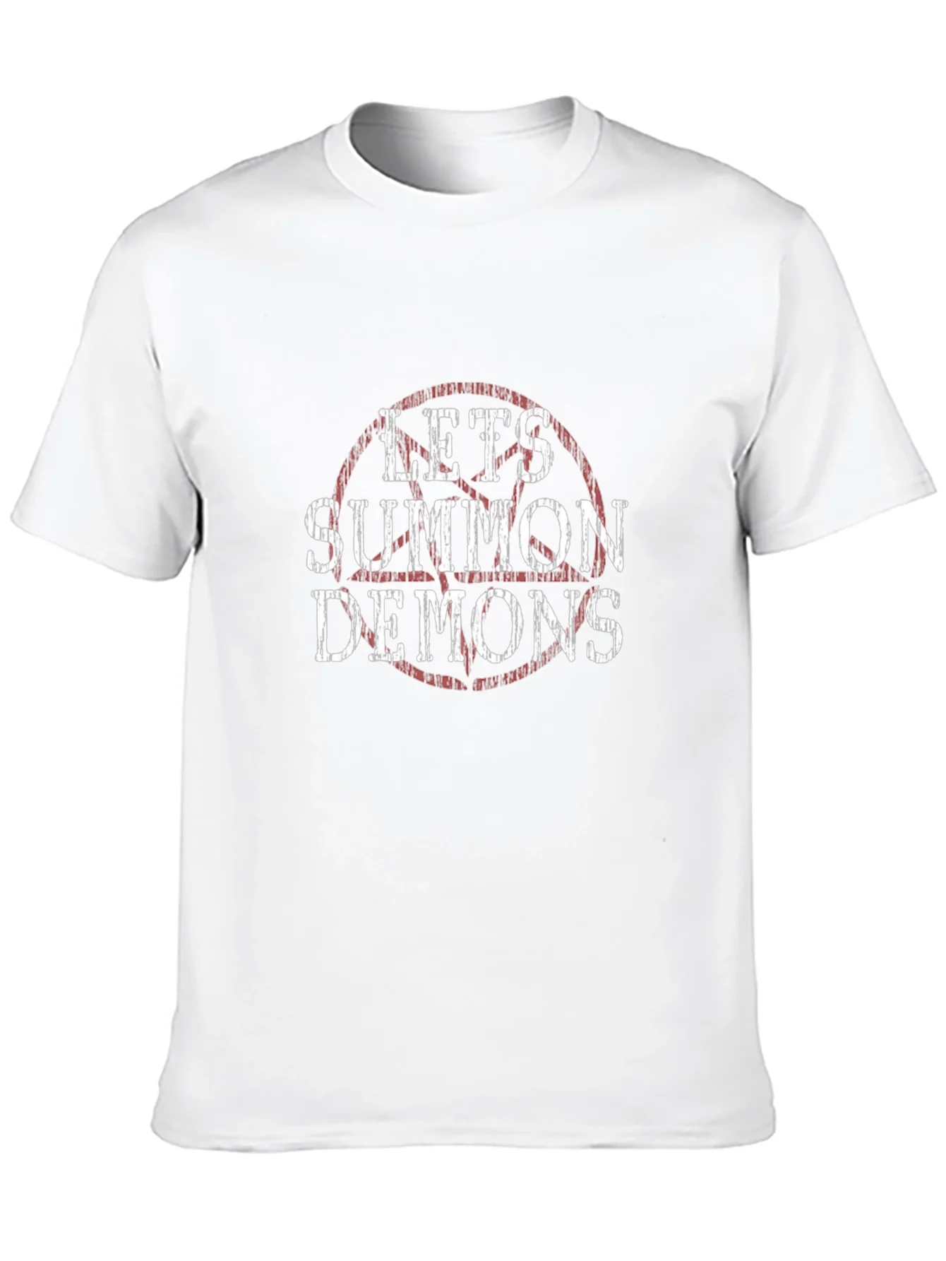 Lets Summon Demons Graphic Tee - Black Cotton T-Shirt