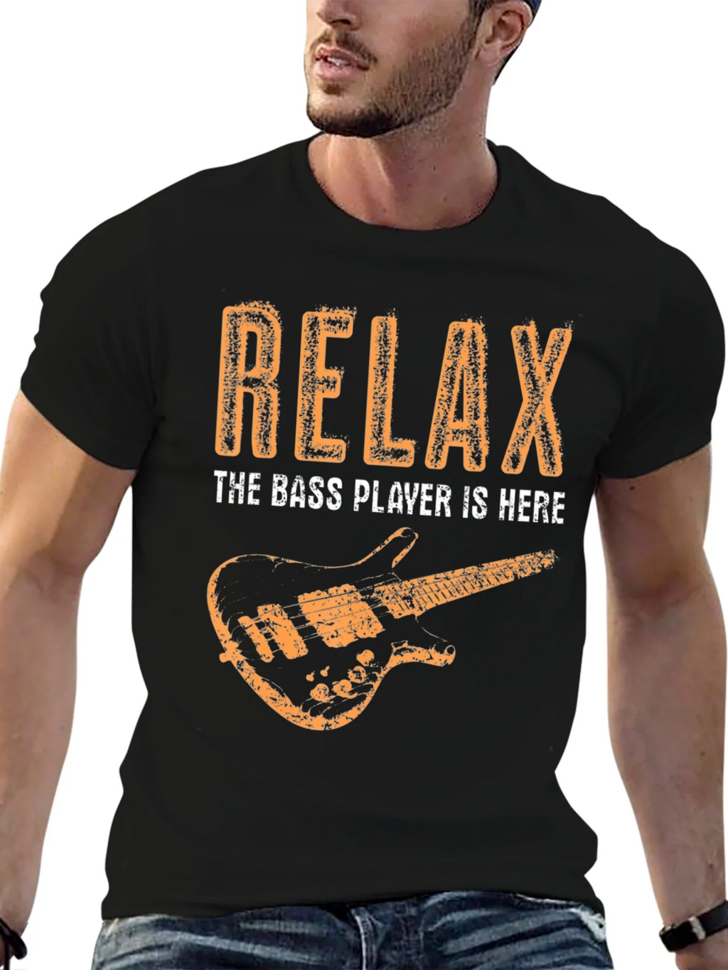Relax Bass Player T-Shirt