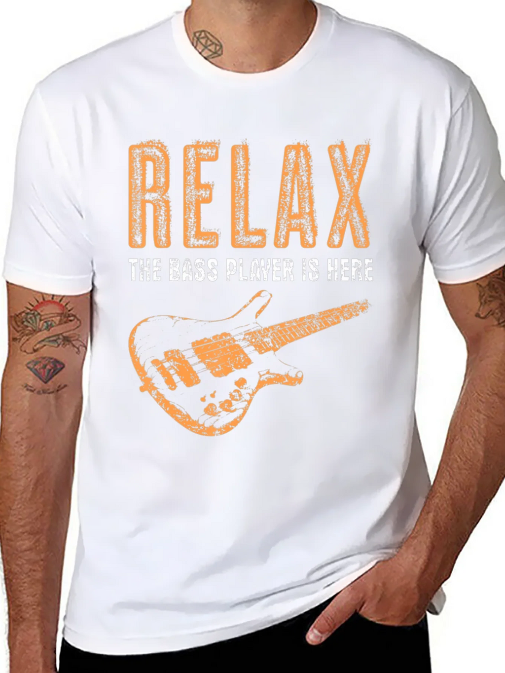 Relax Bass Player T-Shirt