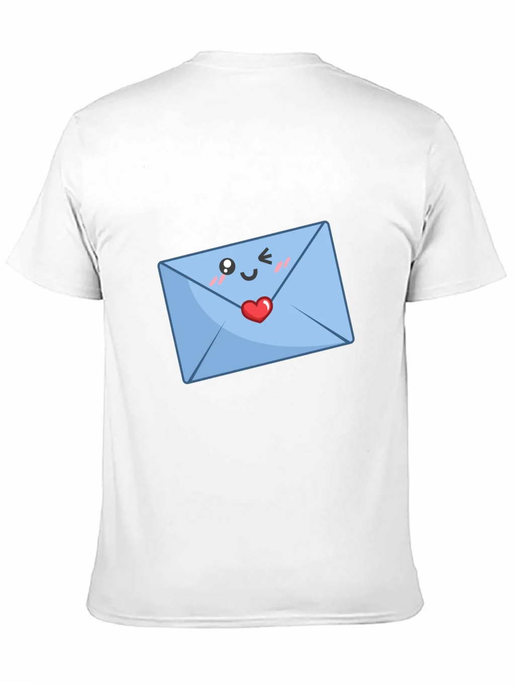 Cute Love Letter T-Shirt - Black