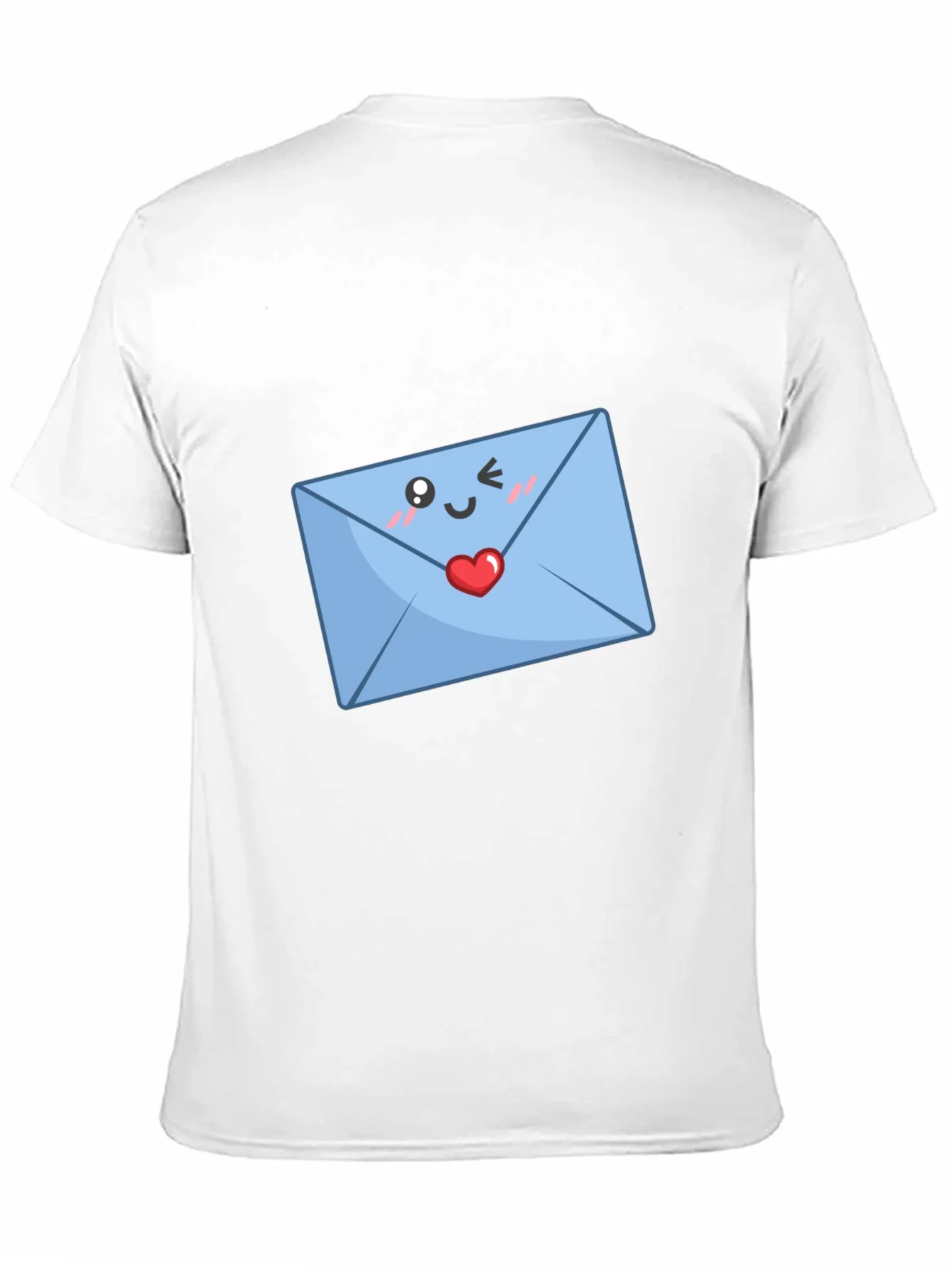 Cute Love Letter T-Shirt - Black
