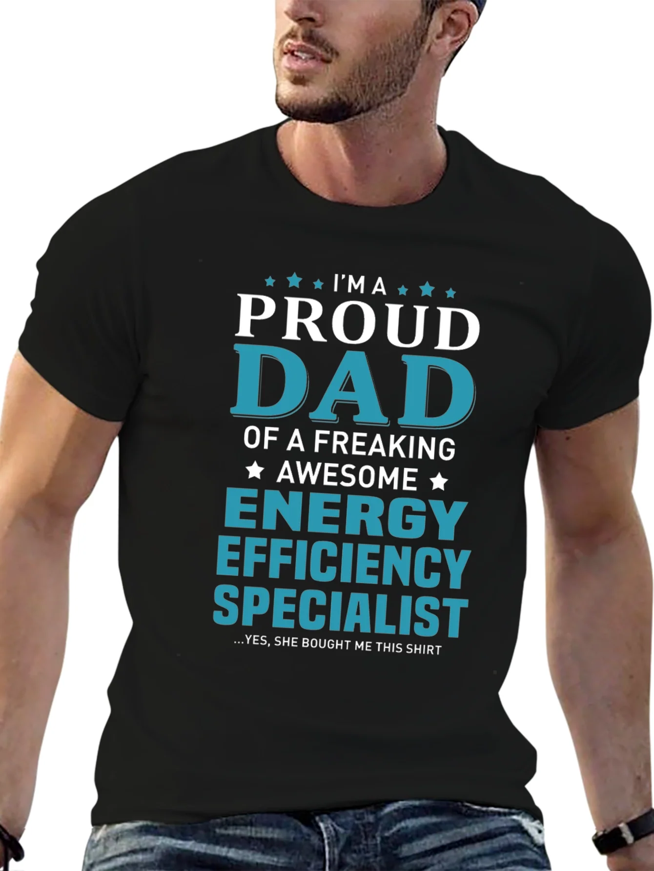 Proud Dad Energy Efficiency Specialist T-Shirt