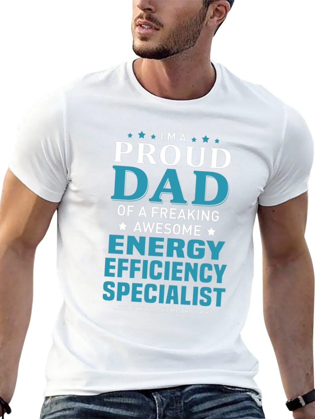 Proud Dad Energy Efficiency Specialist T-Shirt