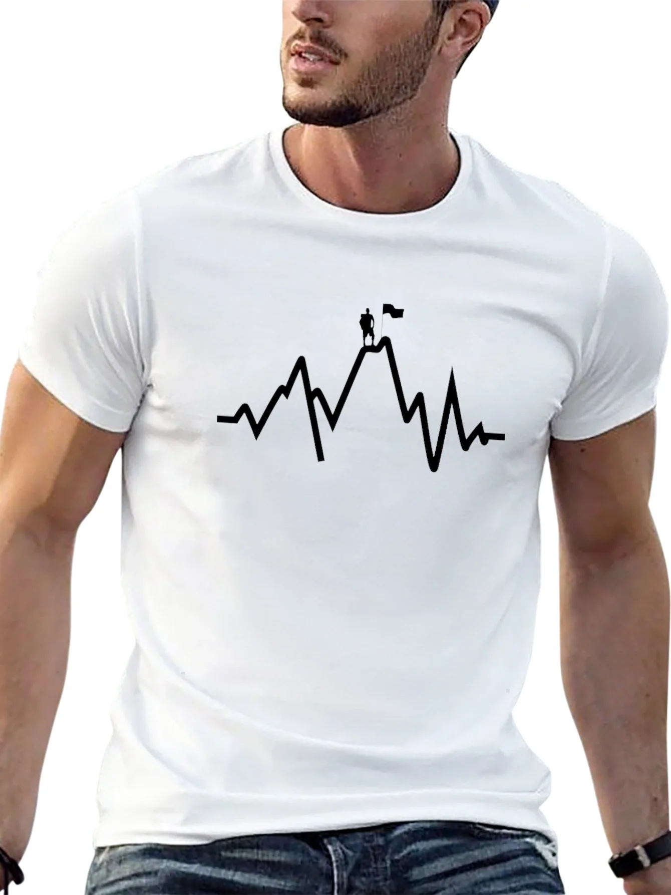 Mountain Peak T-Shirt - Adventure Design