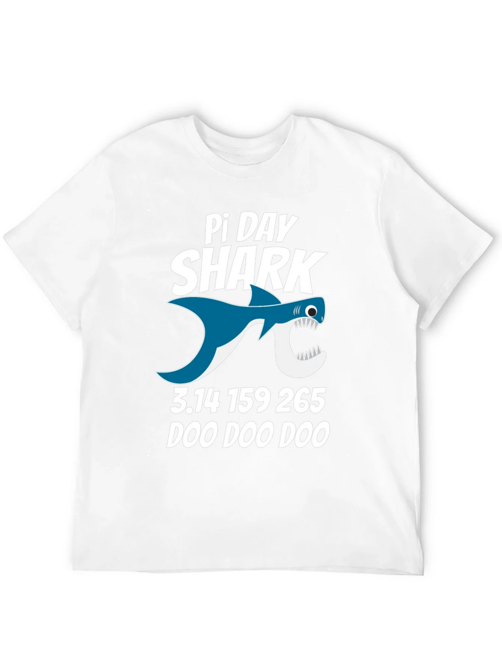Pi Day Shark T-Shirt - Math Pun Tee