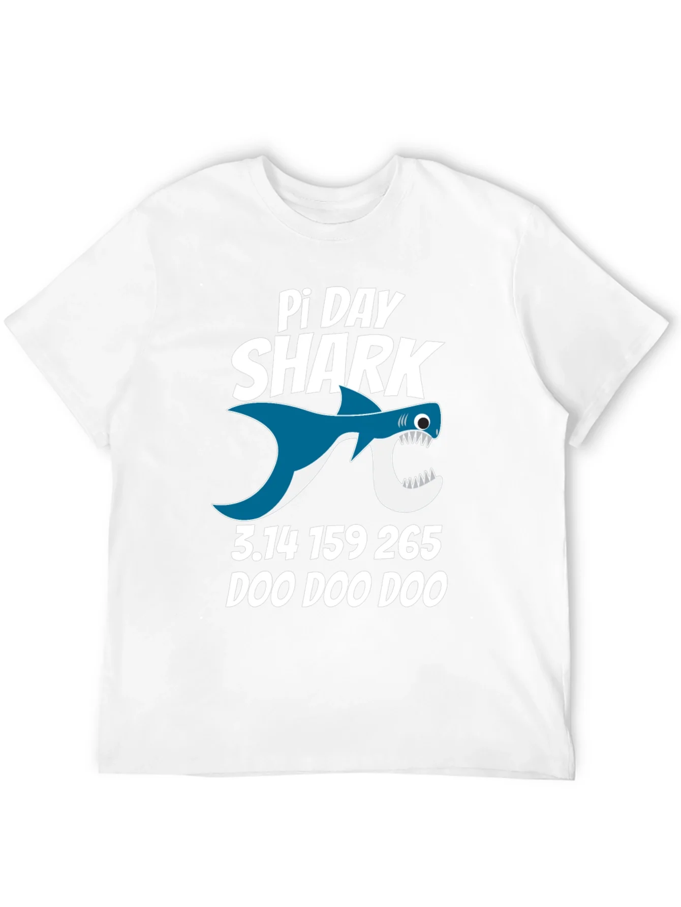 Pi Day Shark T-Shirt - Math Pun Tee