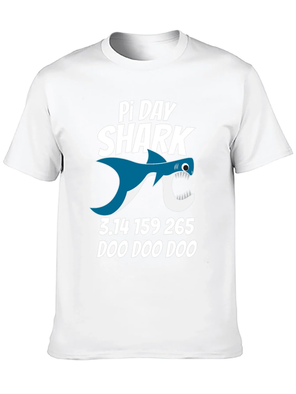 Pi Day Shark T-Shirt - Math Pun Tee