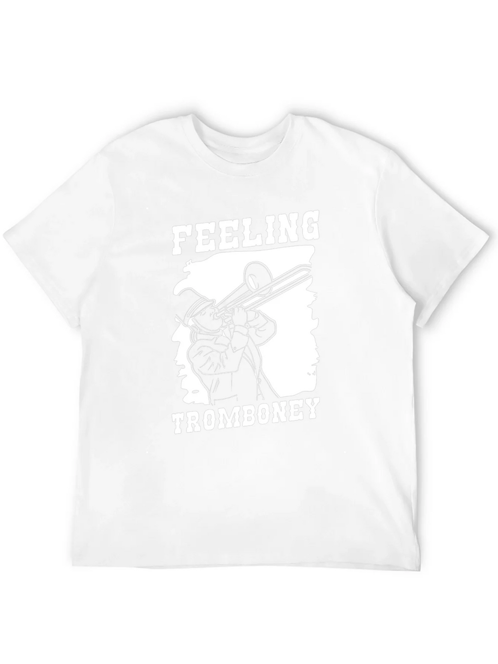 Feeling Trombone-y Black T-Shirt