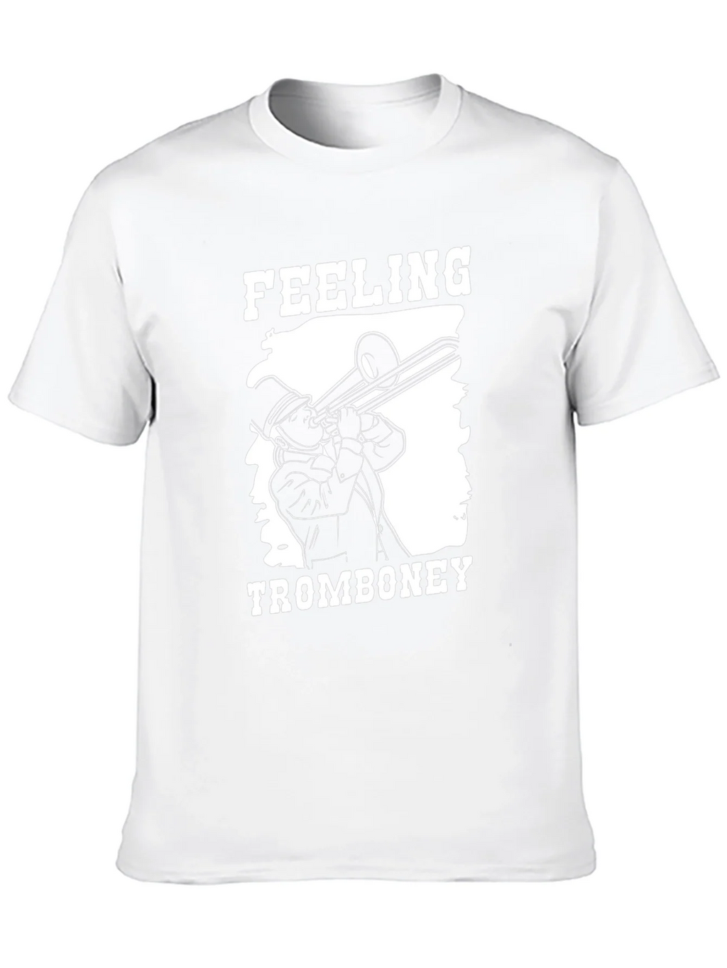 Feeling Trombone-y Black T-Shirt