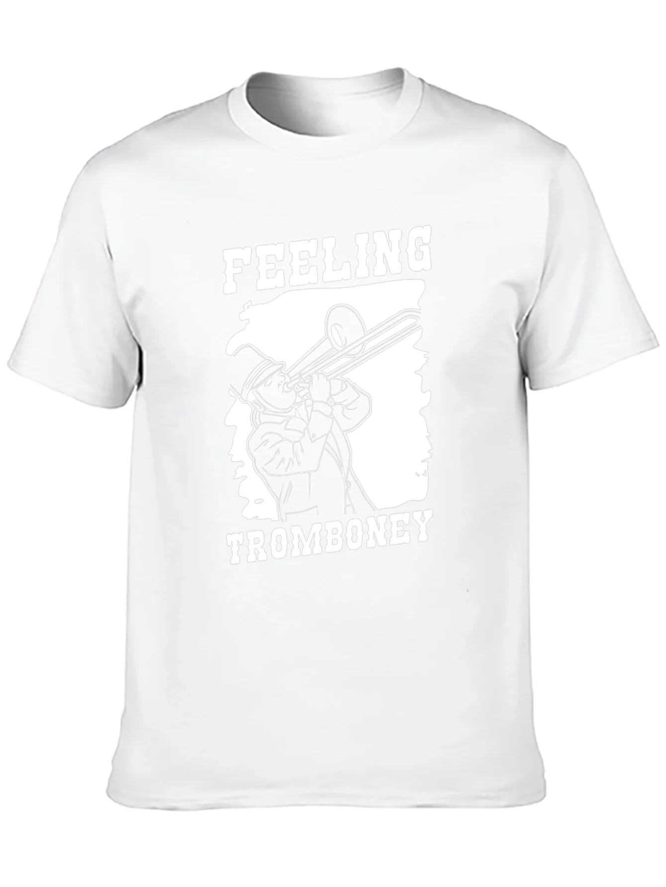 Feeling Trombone-y Black T-Shirt