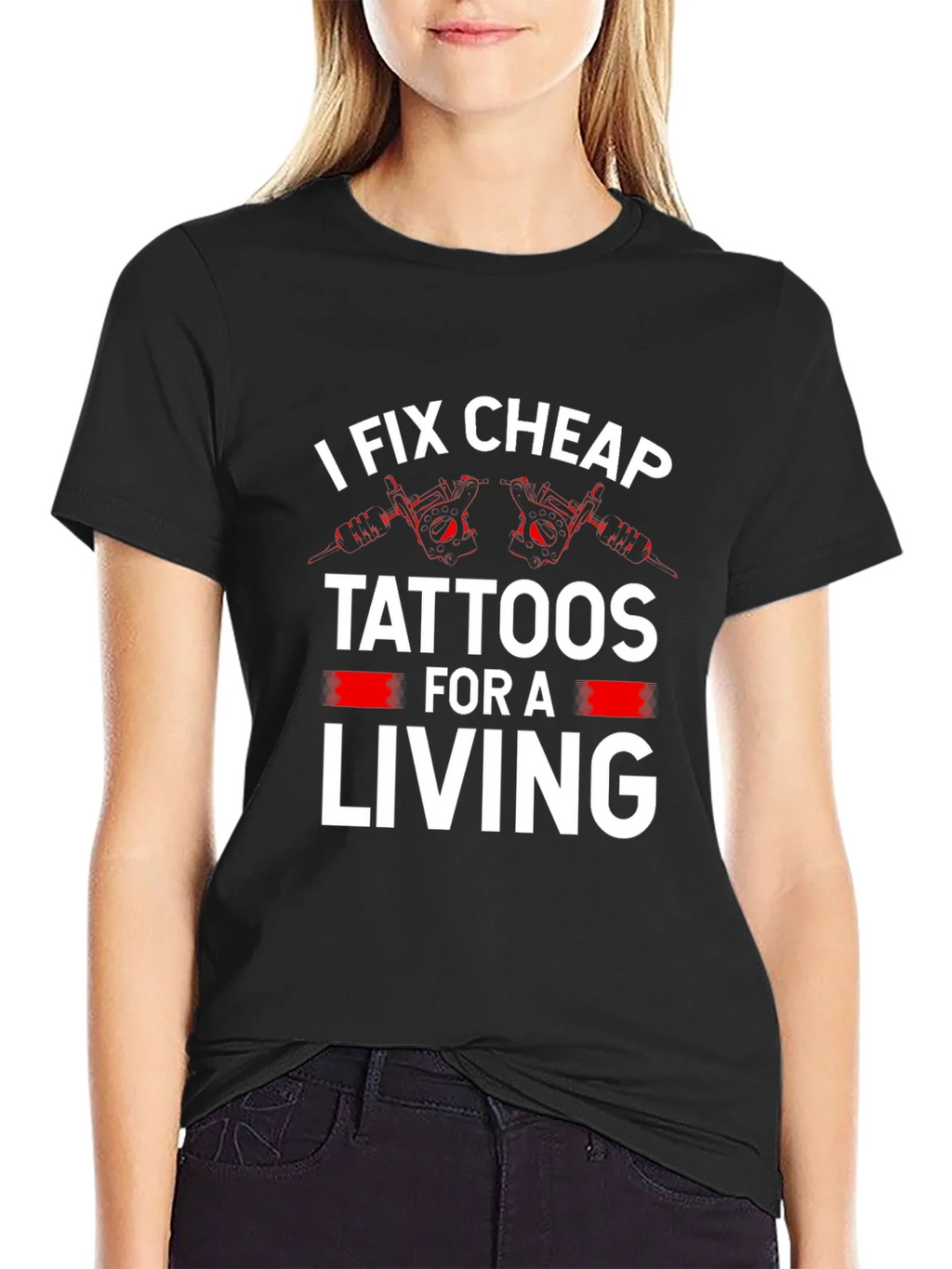 I Fix Cheap Tattoos Funny Graphic Tee