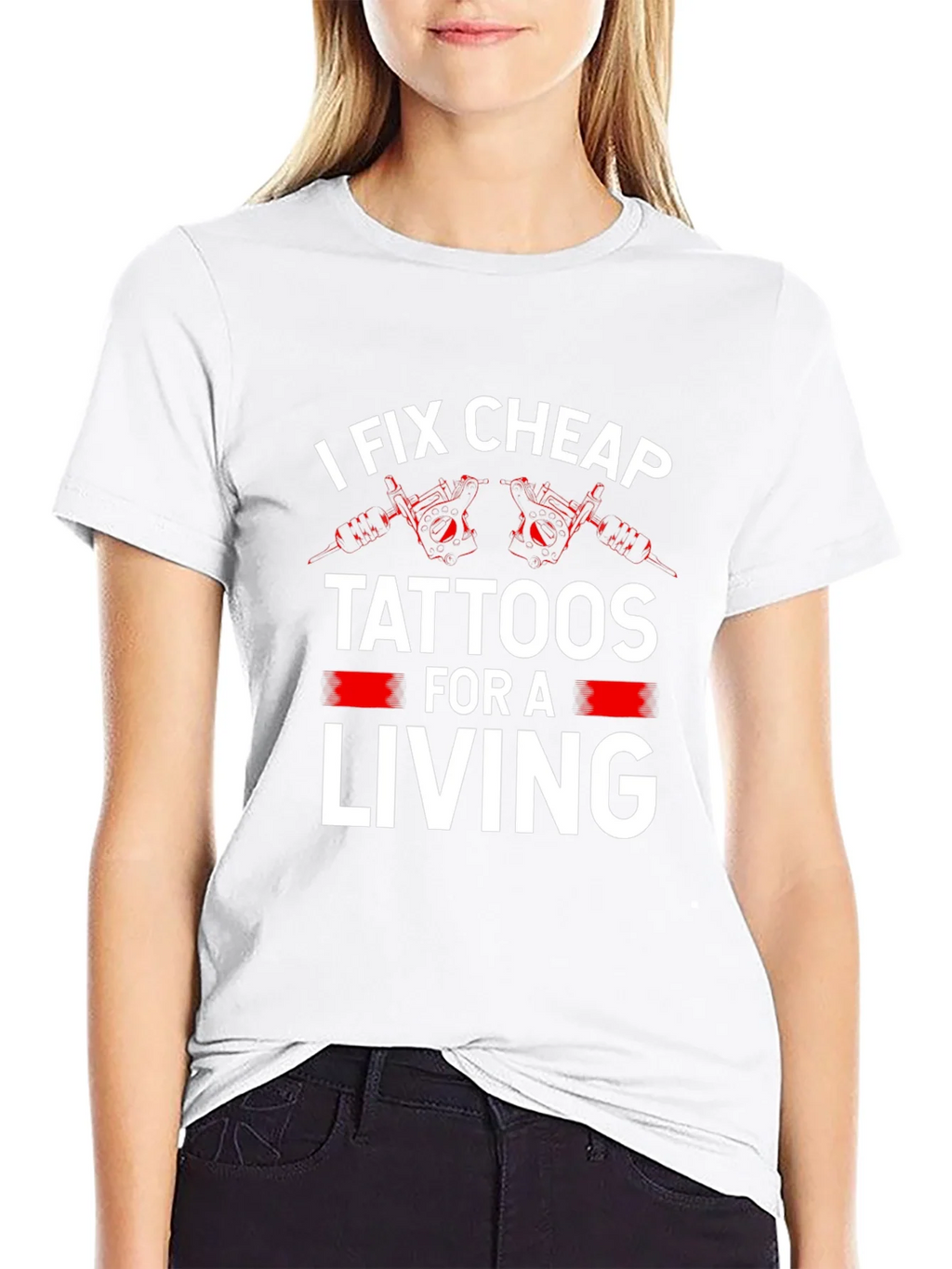 I Fix Cheap Tattoos Funny Graphic Tee