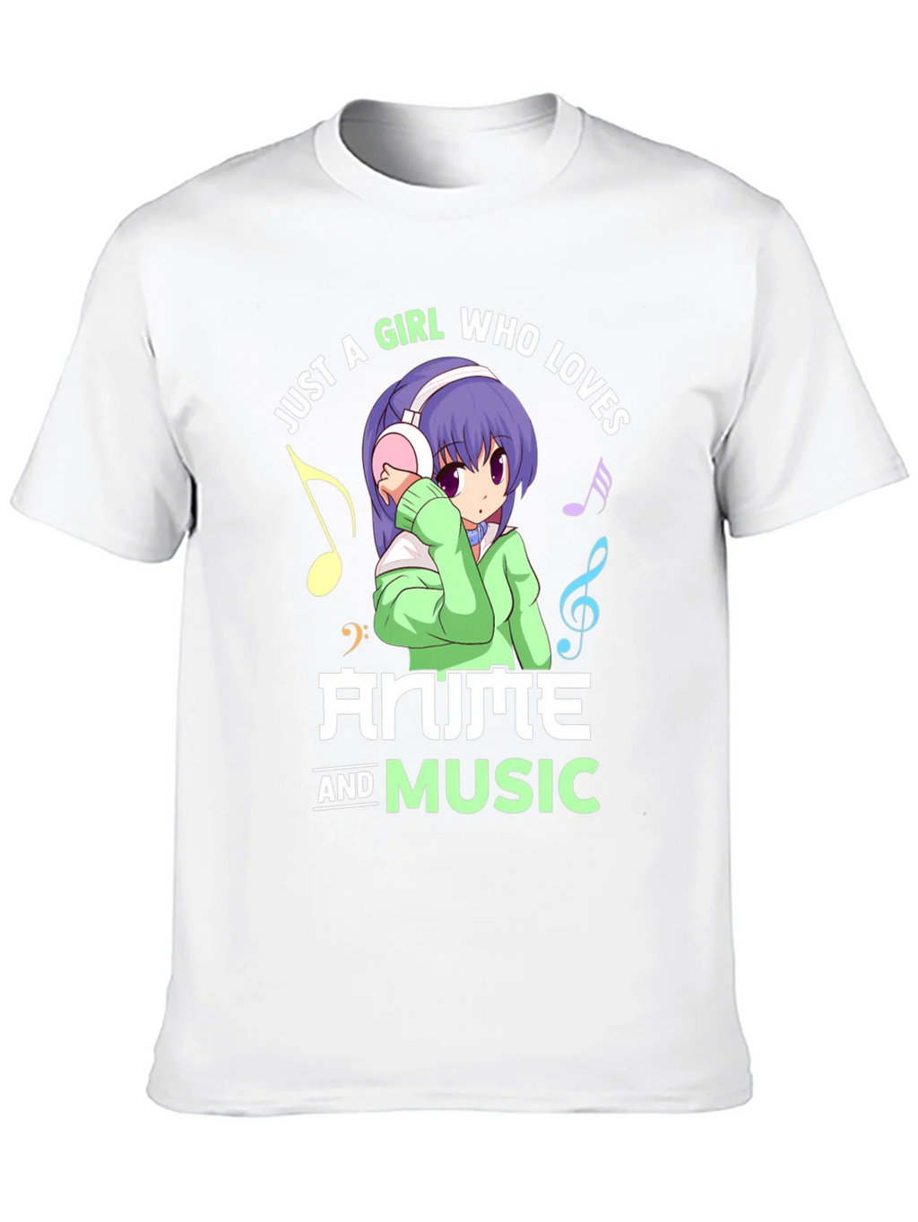 Anime & Music Lover T-Shirt