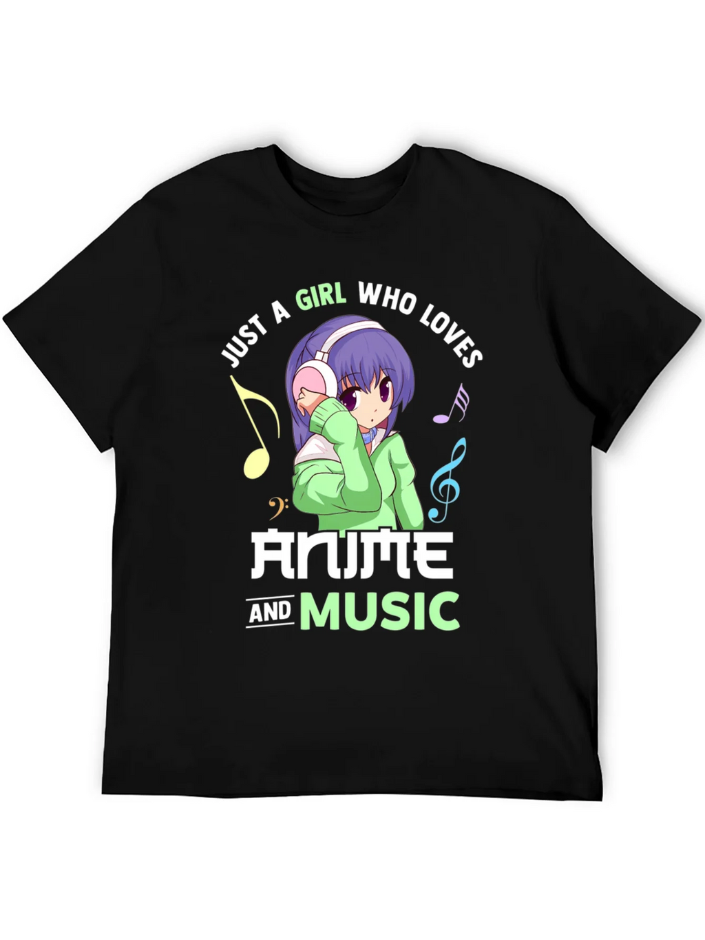 Anime & Music Lover T-Shirt