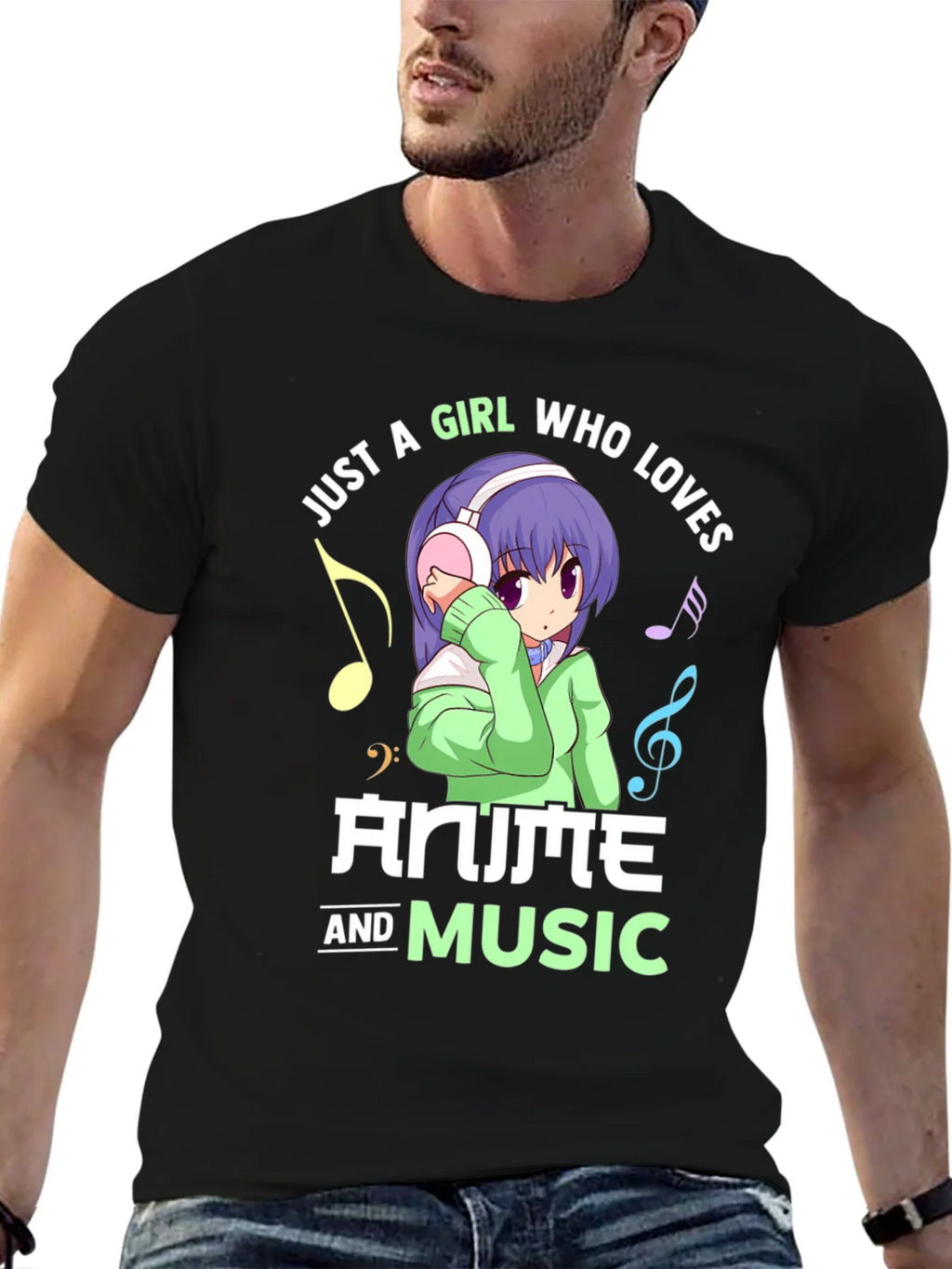 Anime & Music Lover T-Shirt