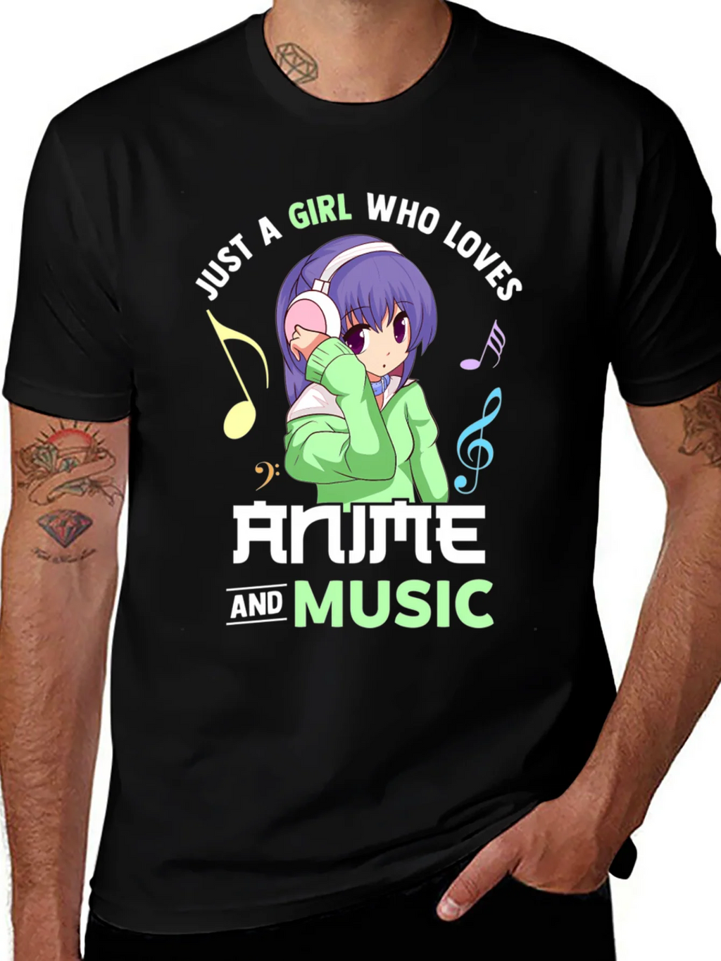Anime & Music Lover T-Shirt