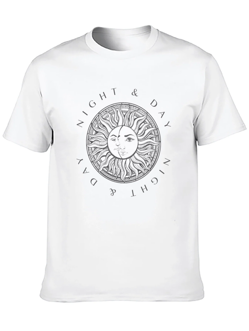 Night & Day Graphic T-Shirt - Stylish Comfort