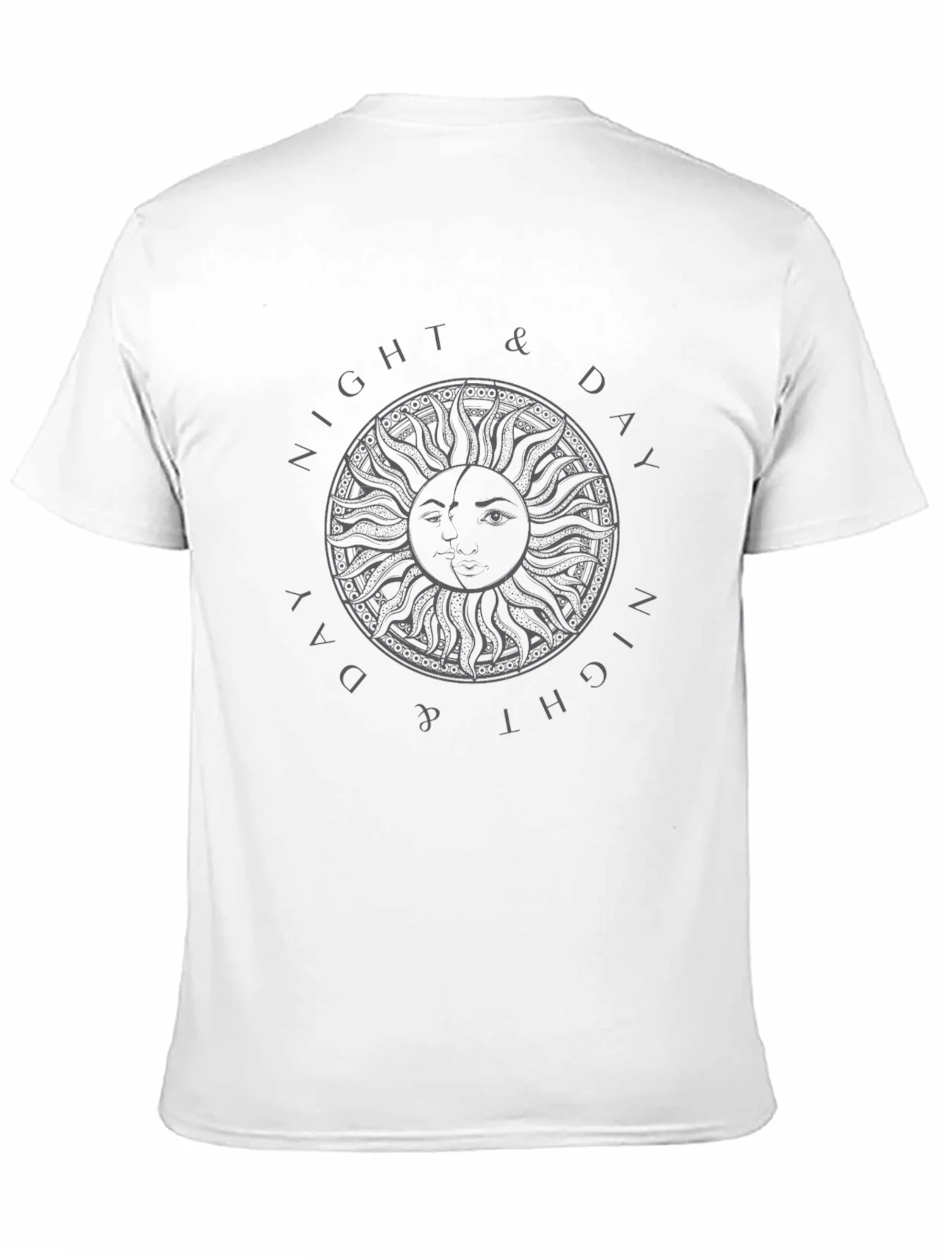 Night & Day Graphic T-Shirt - Stylish Comfort