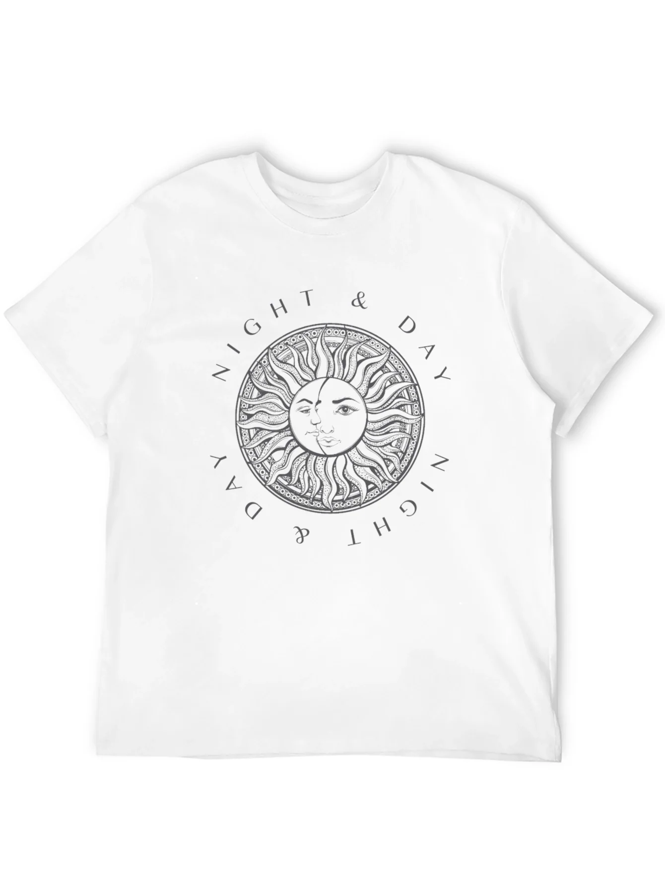 Night & Day Graphic T-Shirt - Stylish Comfort