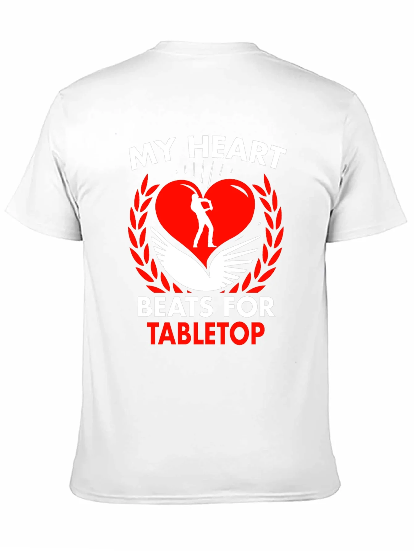 My Heart Beats for Tabletop Gaming T-Shirt