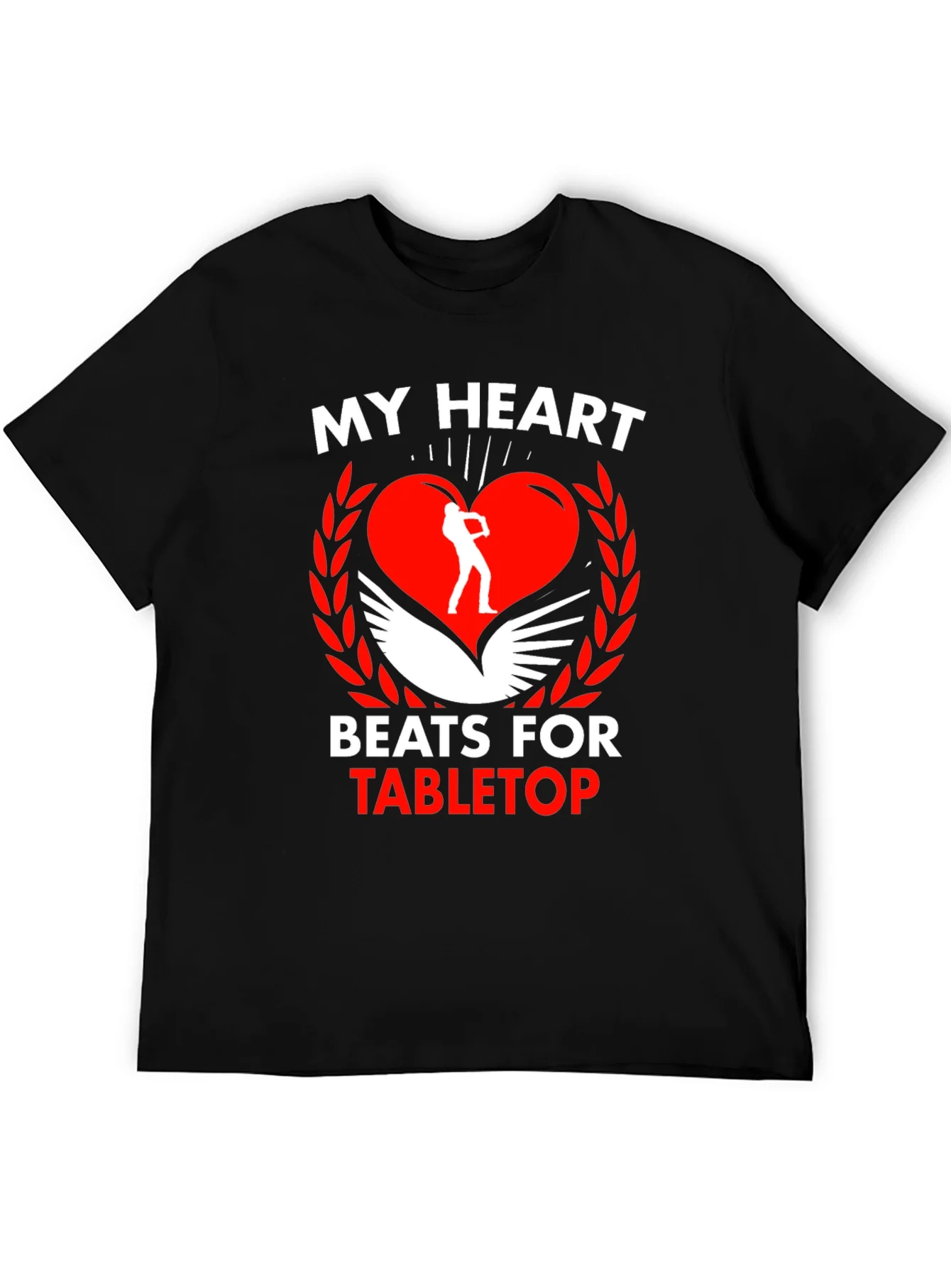 My Heart Beats for Tabletop Gaming T-Shirt