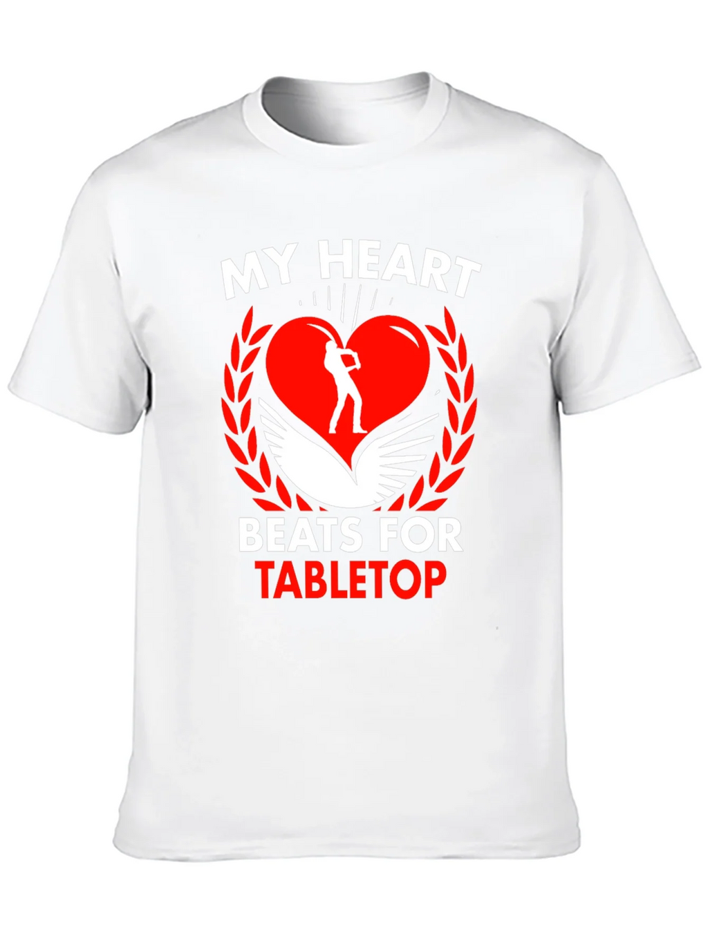 My Heart Beats for Tabletop Gaming T-Shirt