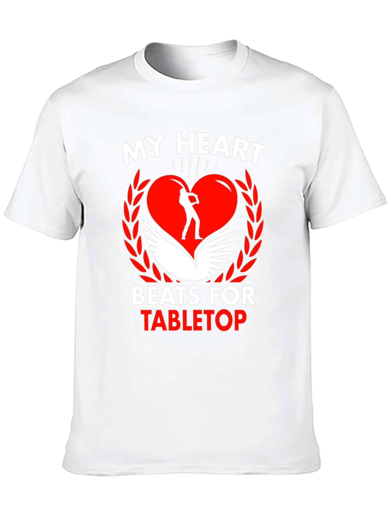 My Heart Beats for Tabletop Gaming T-Shirt