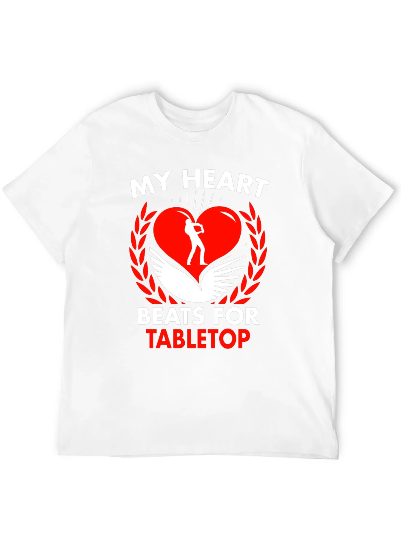 My Heart Beats for Tabletop Gaming T-Shirt